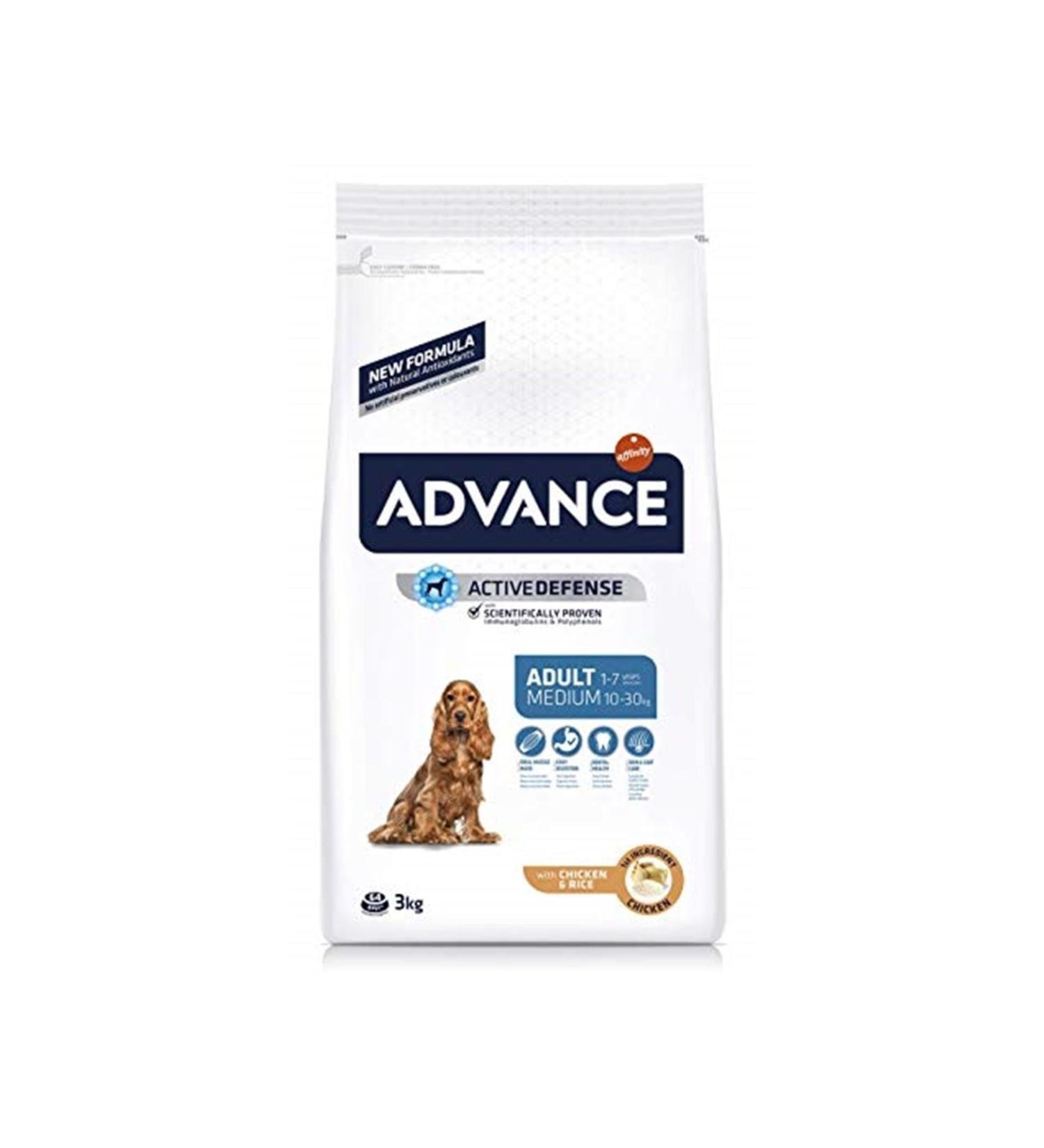 Advance Adult Medium Breed Chicken Dog Food 3 Kg