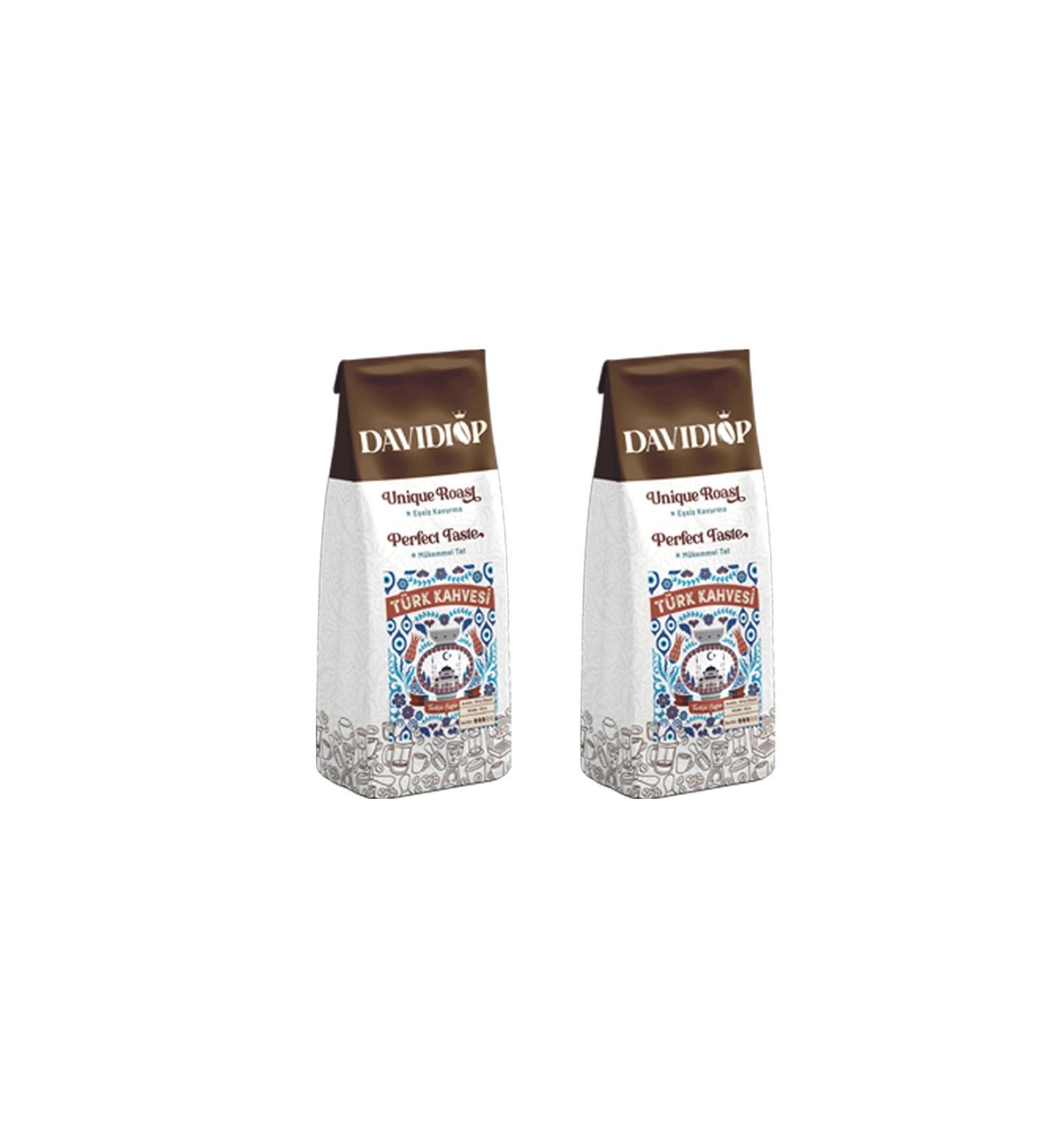 DAVIDIOP Turkish Coffee Special Series 1000gr 2 Pieces