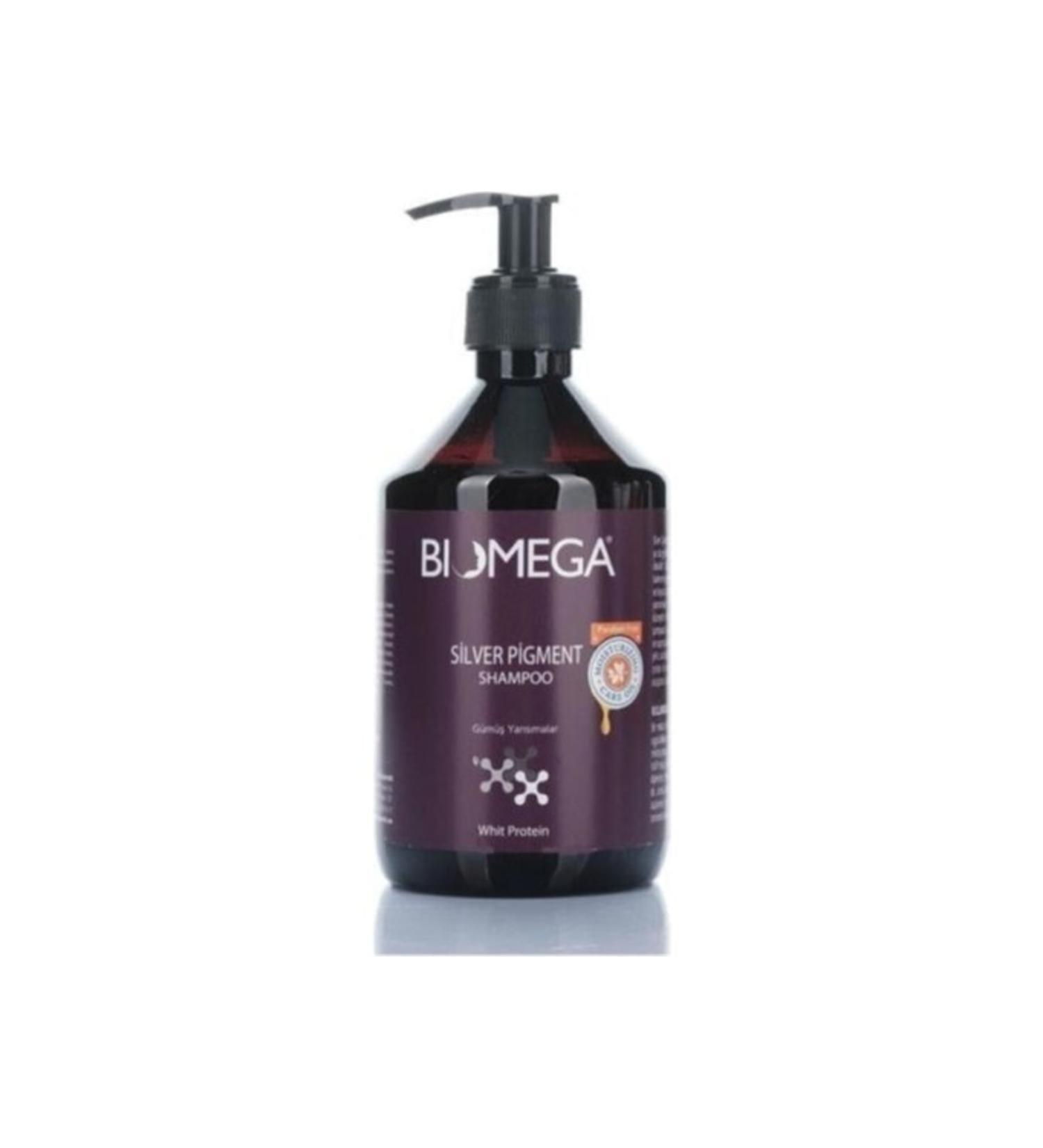 Omega Bi Silver Pigment Shampoo 500 Ml