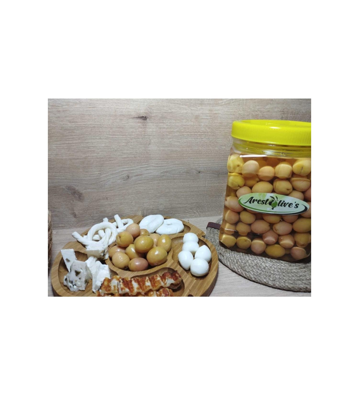 Arestoolives Edremit Scratched Green Olives 1 Kg