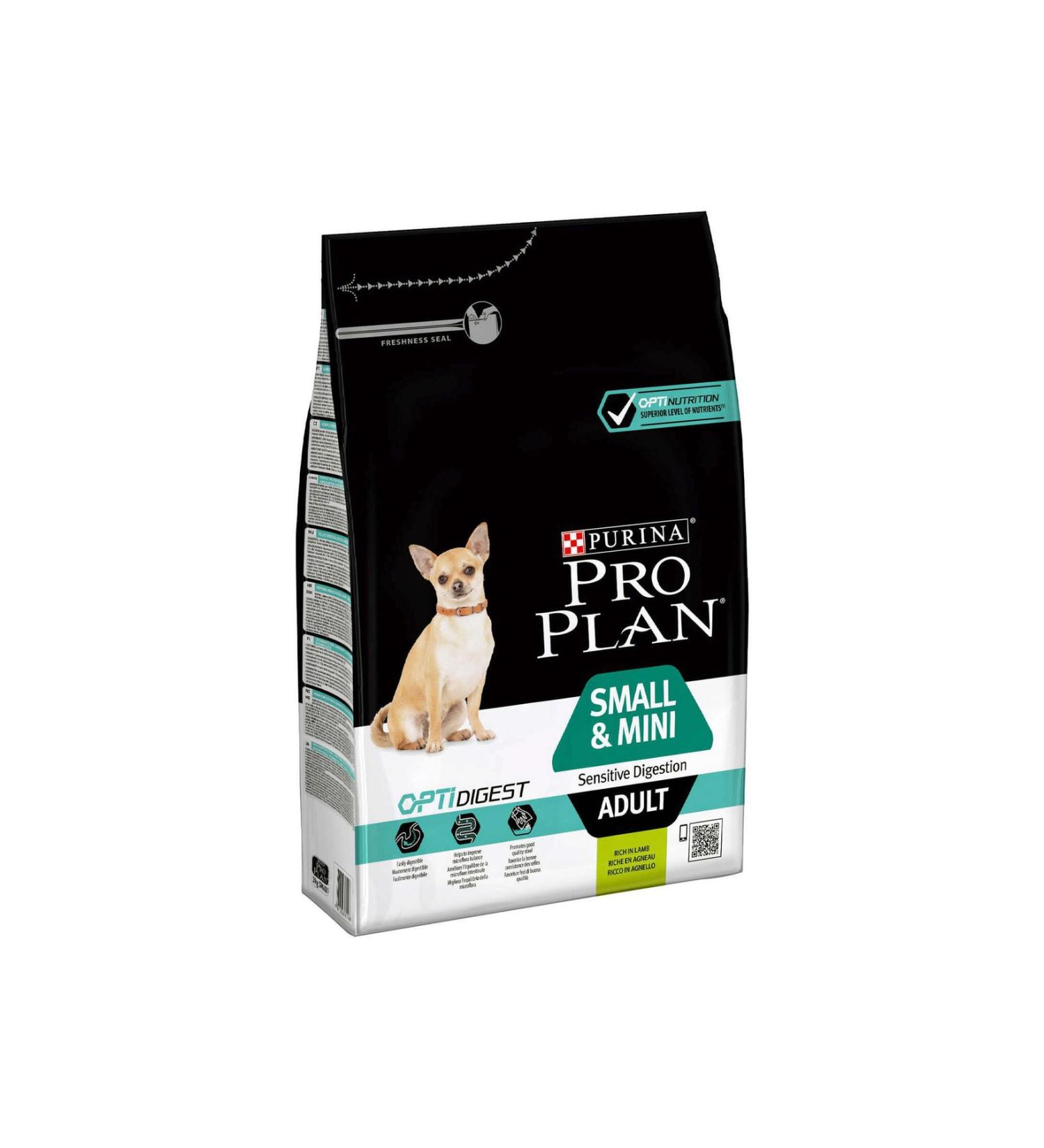 Pro Plan Small&mini Adult Lamb Dog Food - 3 Kg