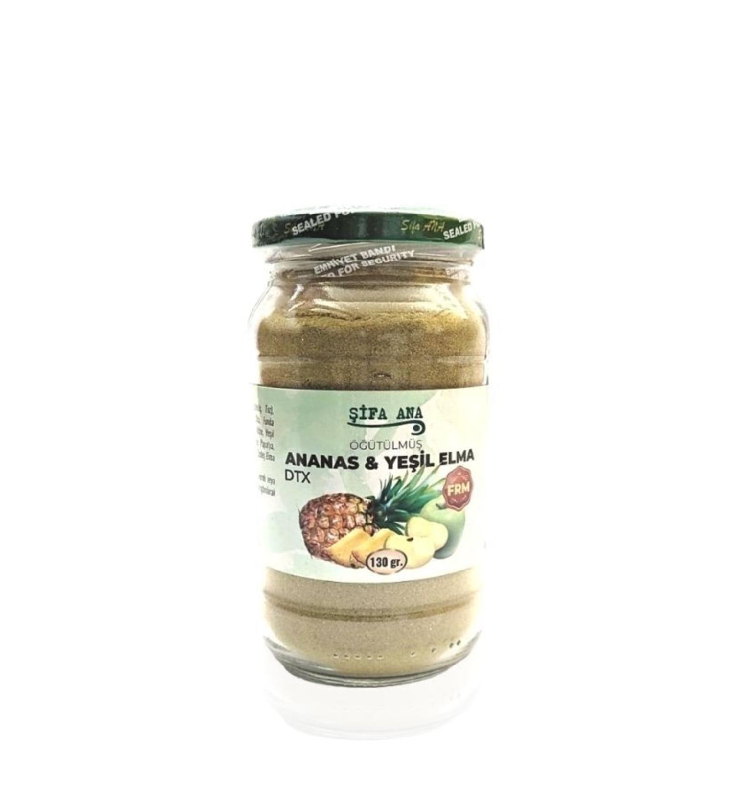 Aleyna Herbal Apple Detox Form Pineapple & Green Apple 130 gr