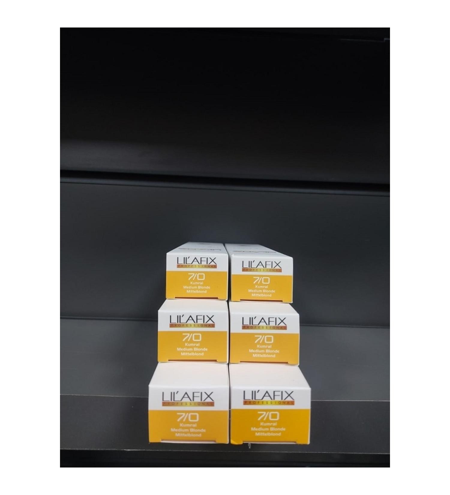 Lilafix Blonde Cream Hair Dye 7/0 __60mlx 6 Pieces ..miracle240363