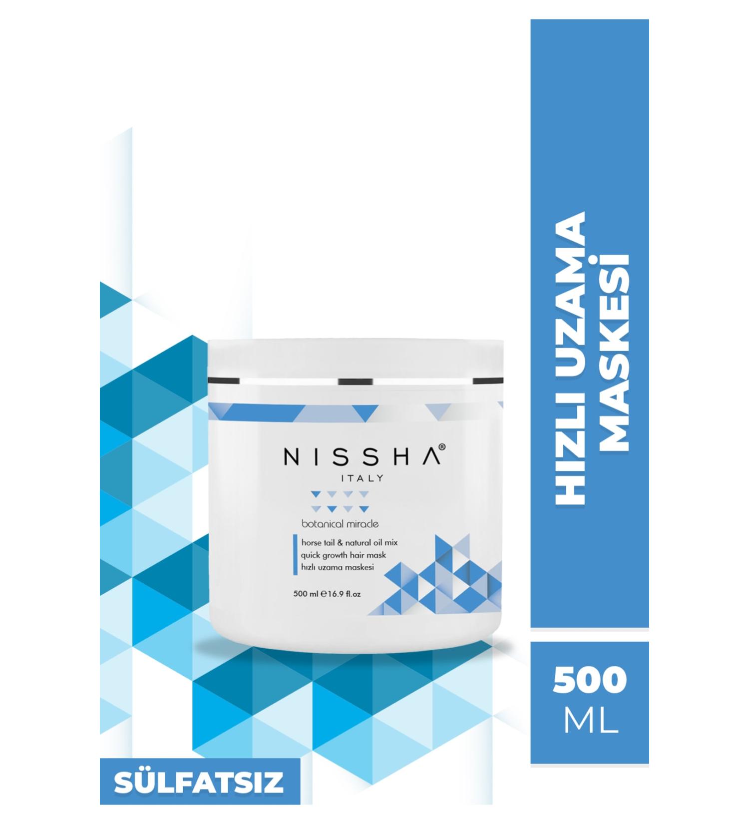 Nissha Super Fast Growth Effective & Repairing Hair Mask 500ml