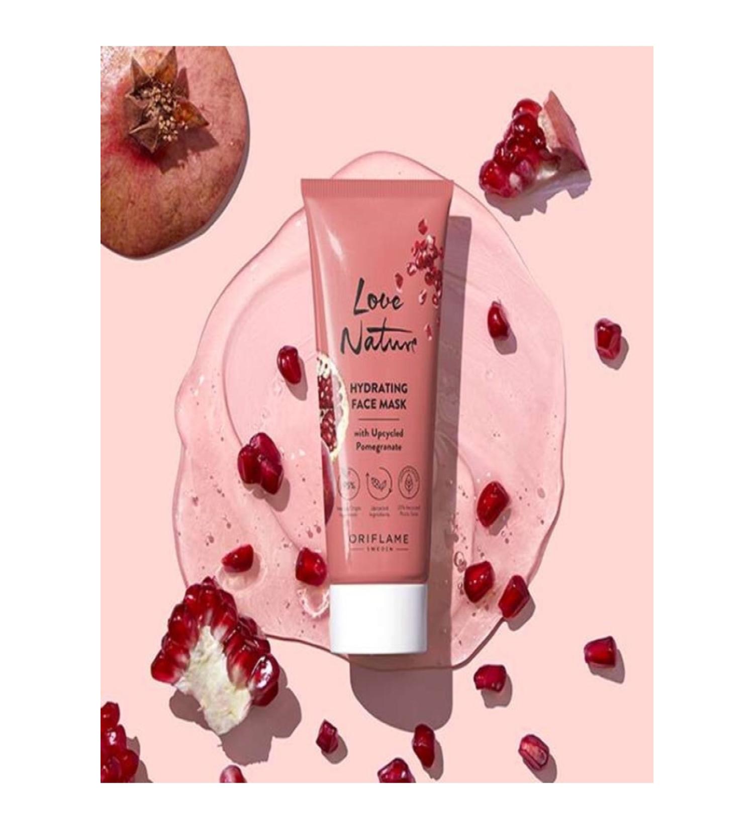 Oriflame Love Nature Pomegranate Moisturizing Face Mask - Buy Online on GoSupps.com