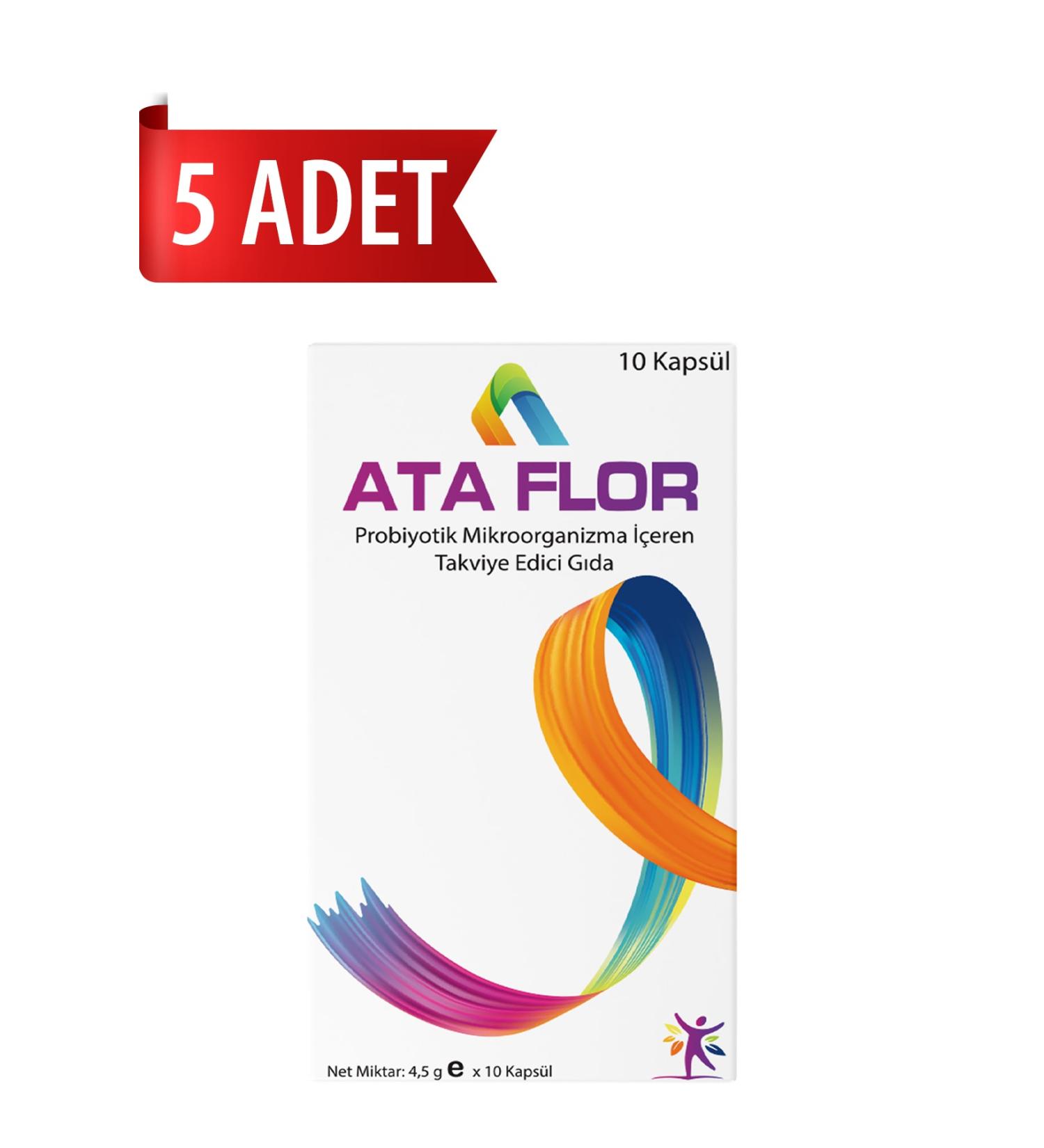 ATA FLOR Probiotic 50 Capsules - Buy Online on GoSupps.com