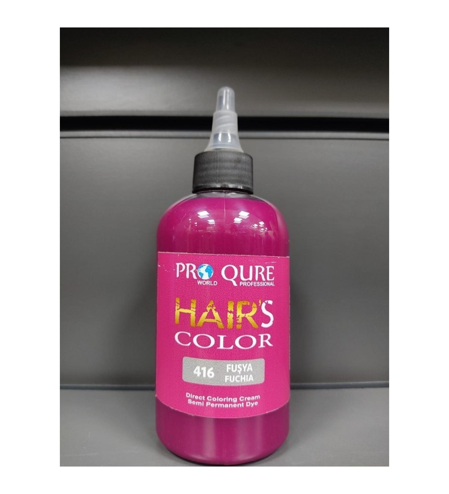 PROQURE Fuchsia Hair Dye 250mlx2 Pieces . ozk240316