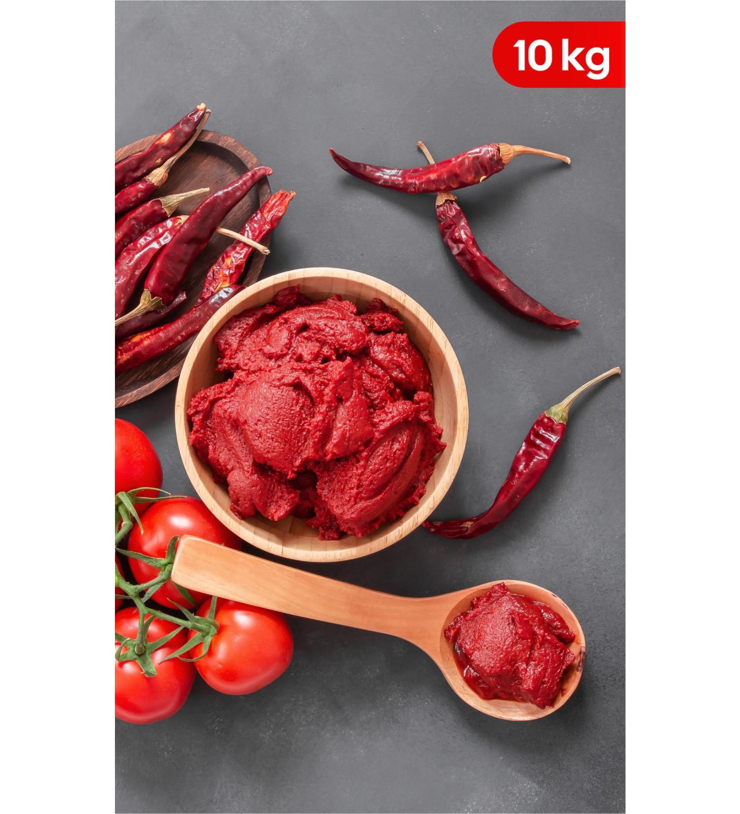 Anteptentates Tomato Paste Hot Pepper Antep 10 Kg