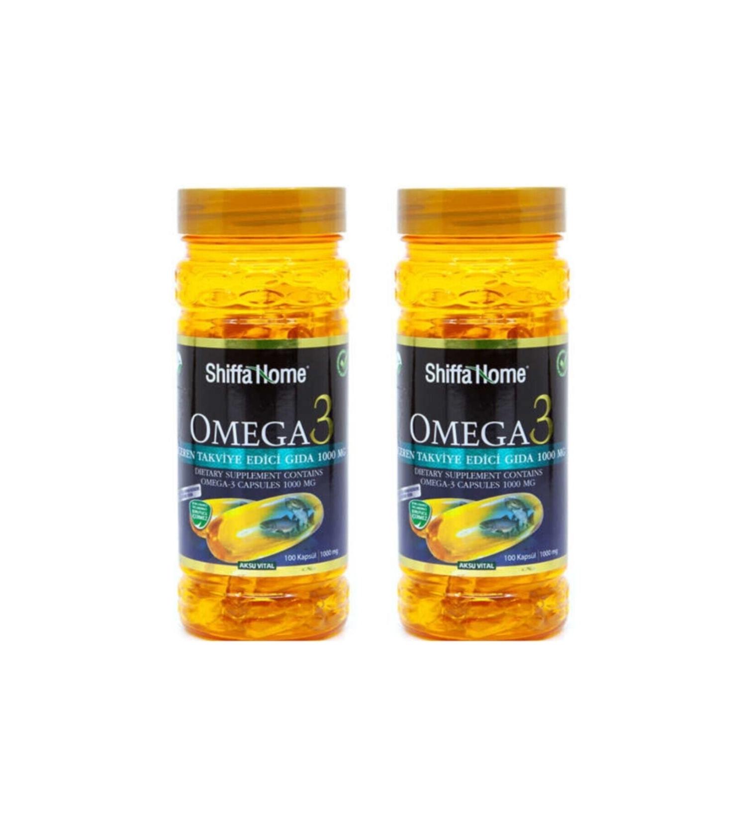 Shiffa Home Omega-3 1000 Mg X 2 Pieces