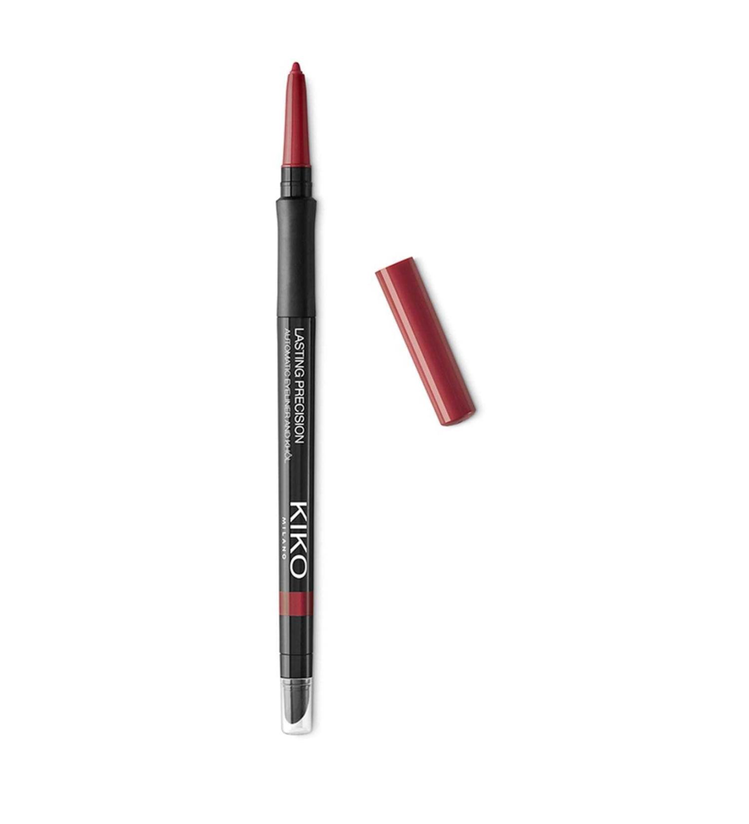 KIKO EYE PENCIL - LASTING PRECISION AUTOMATIC EYELINER & KAJAL 04 SPICY BURGUNDY 0.35 GR 8025272616294