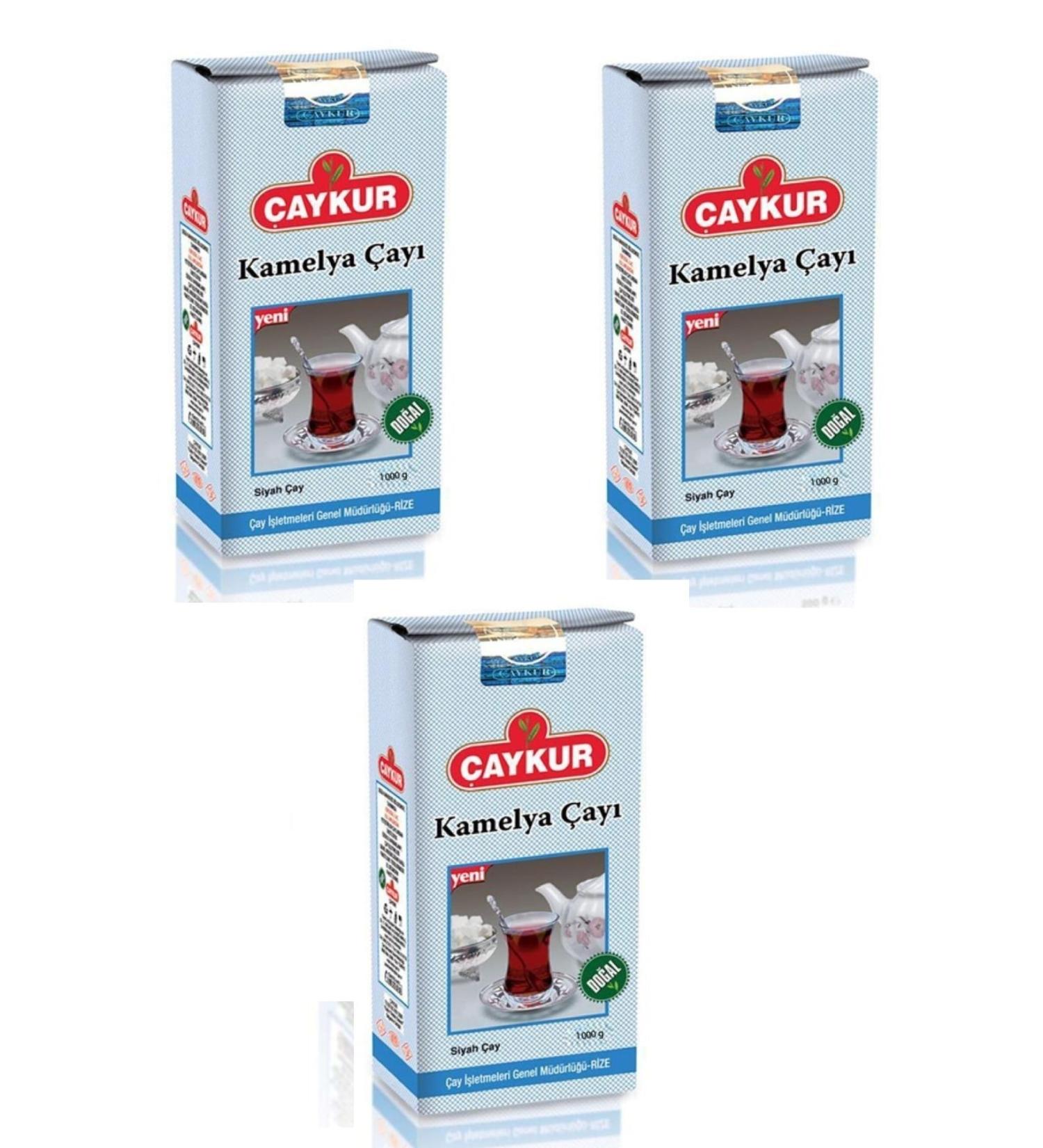 aykur 1000 Gr Camellia Tea X 3 Pieces