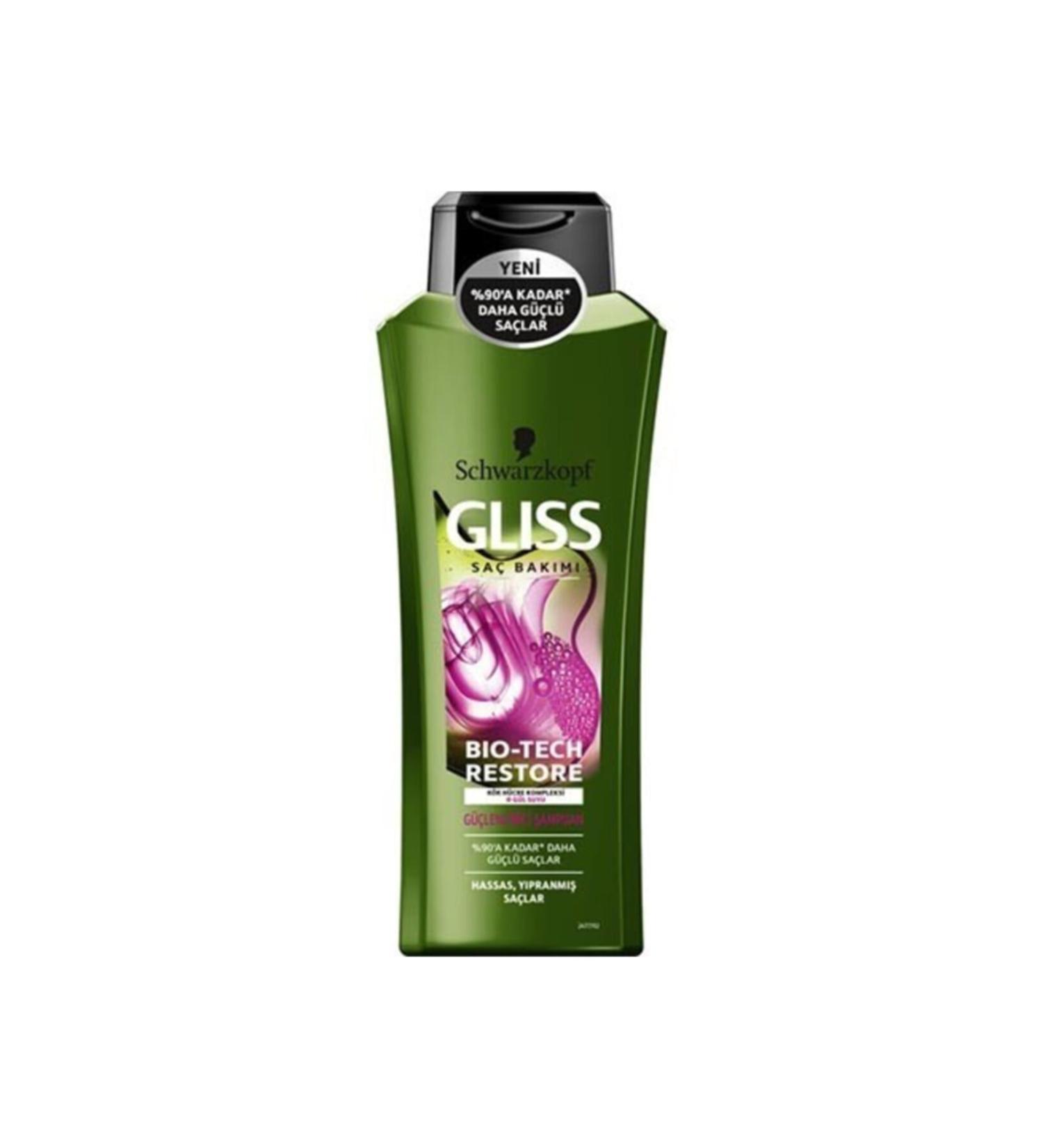 Gliss Shampoo 500ml Bio-tech Strengthening