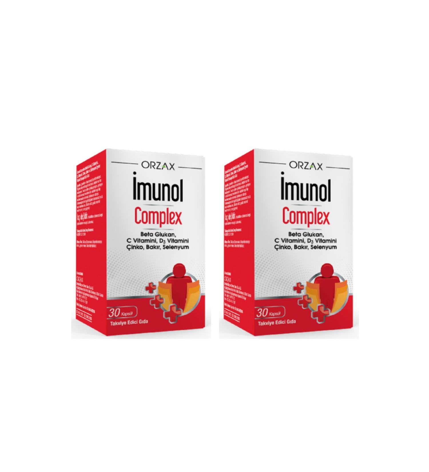 IMUNOL Imunol Complex 30 Capsules X2 Pieces