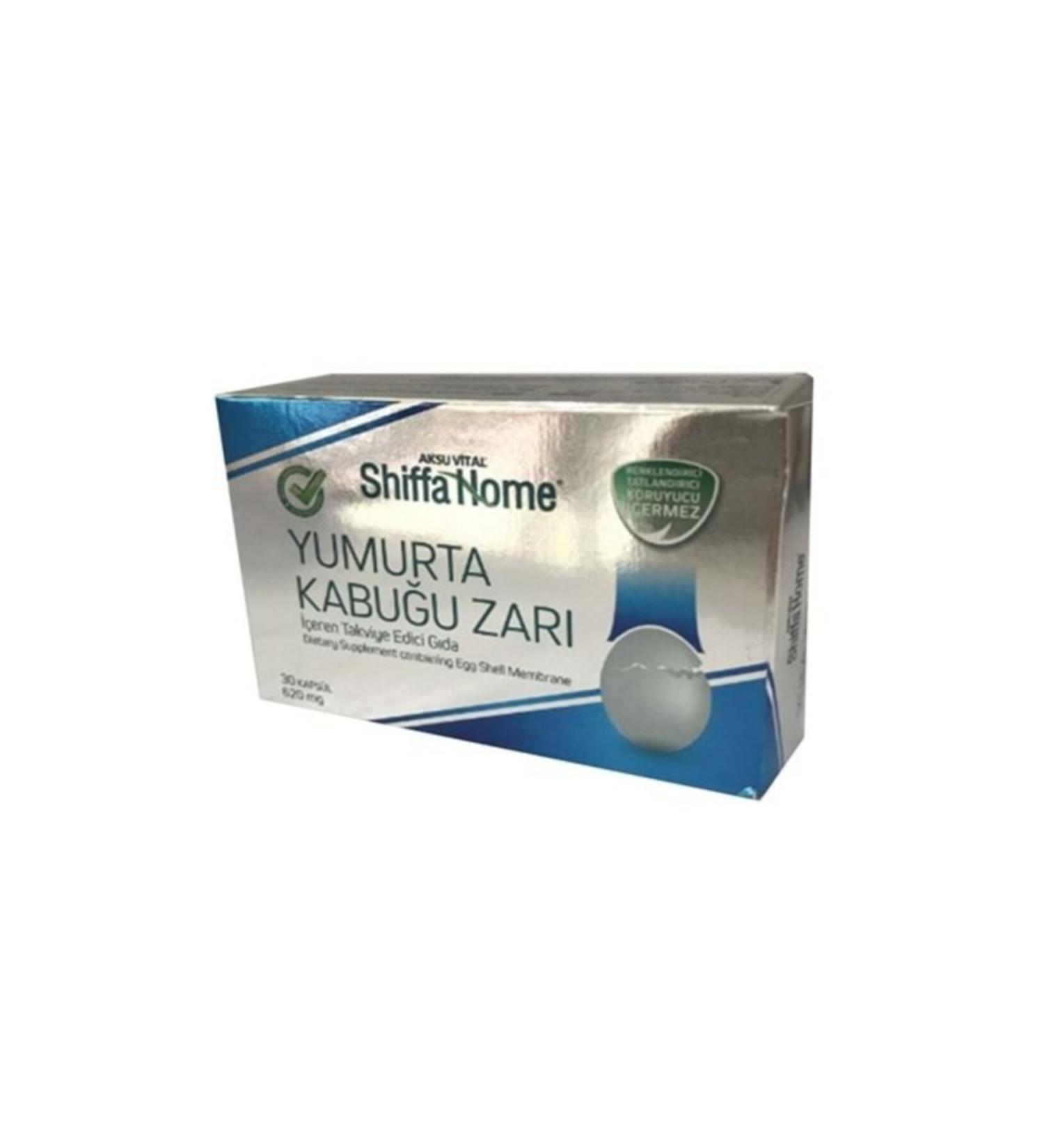 Shiffa Home Aksu Vital Egg Shell Membrane 30 Capsules X 620 Mg