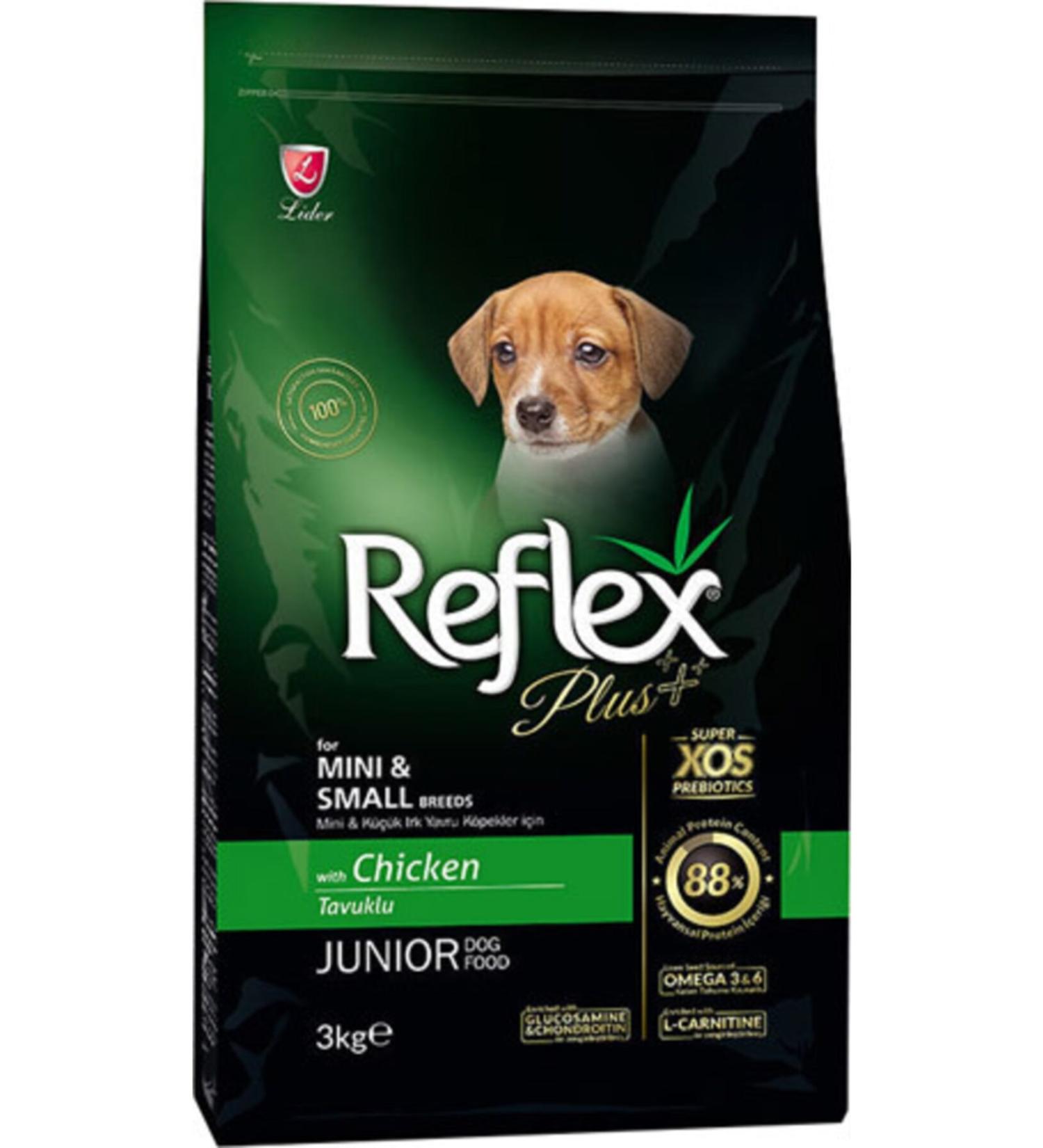 Reflex Plus Mini and Small Breed Chicken Puppy Food 3 kg
