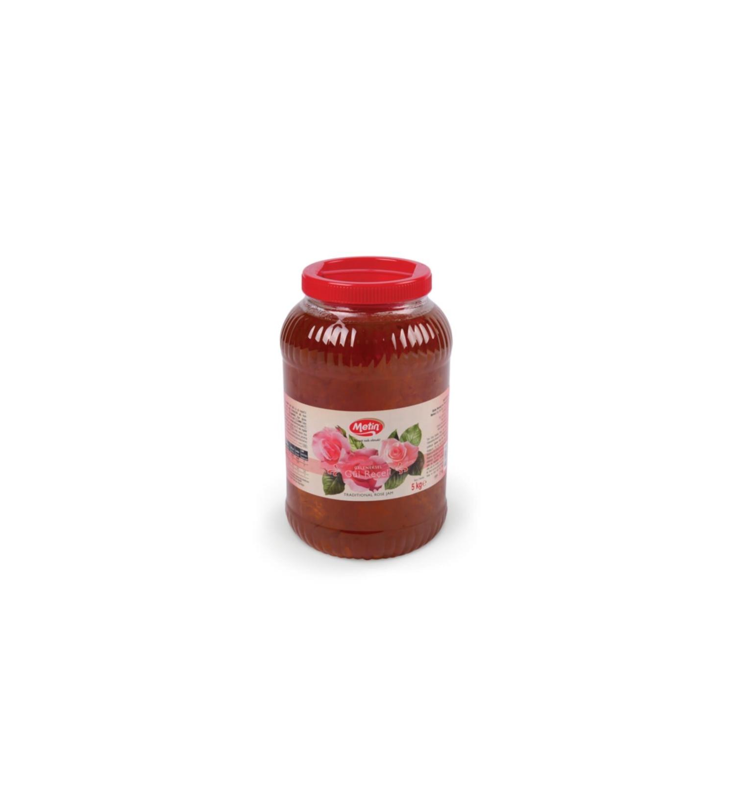 METIN 5000 gr Traditional Pet Rose Jam
