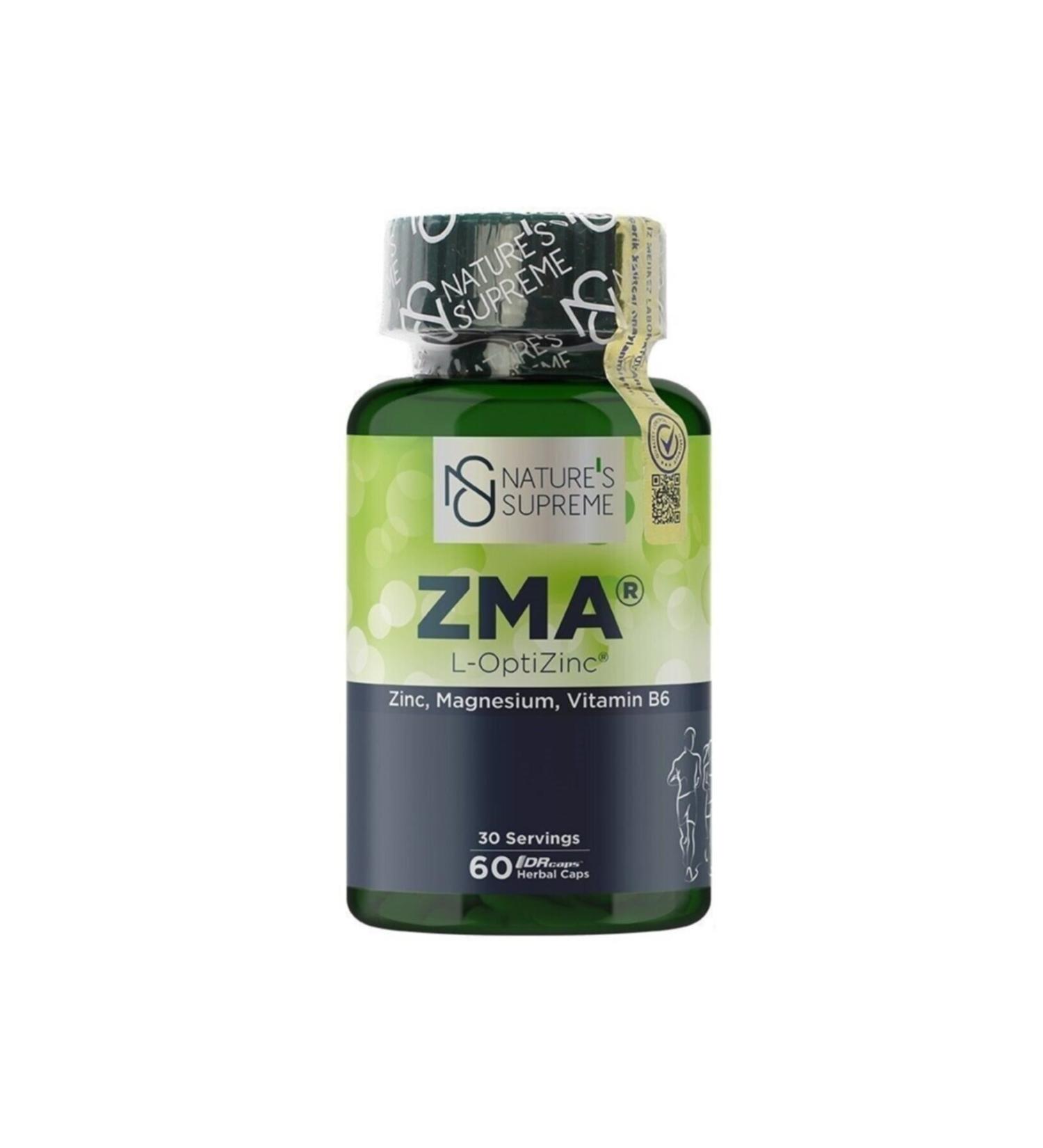 Natures Supreme Zma 60 Capsules - Buy Online on GoSupps.com