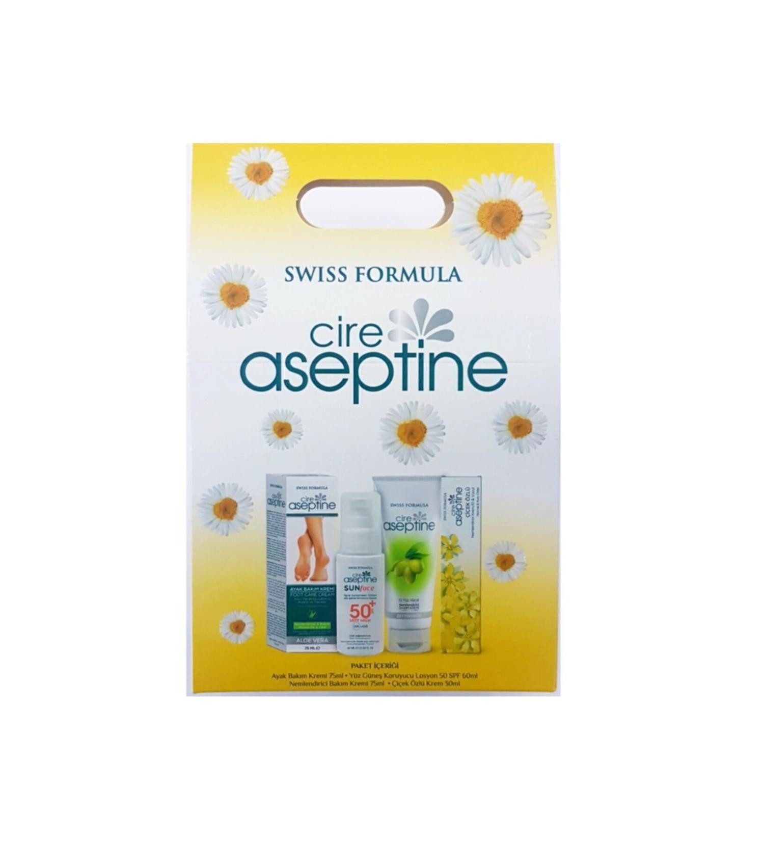 Cire Aseptine Sun Cream Body Care Set 4 Products in One