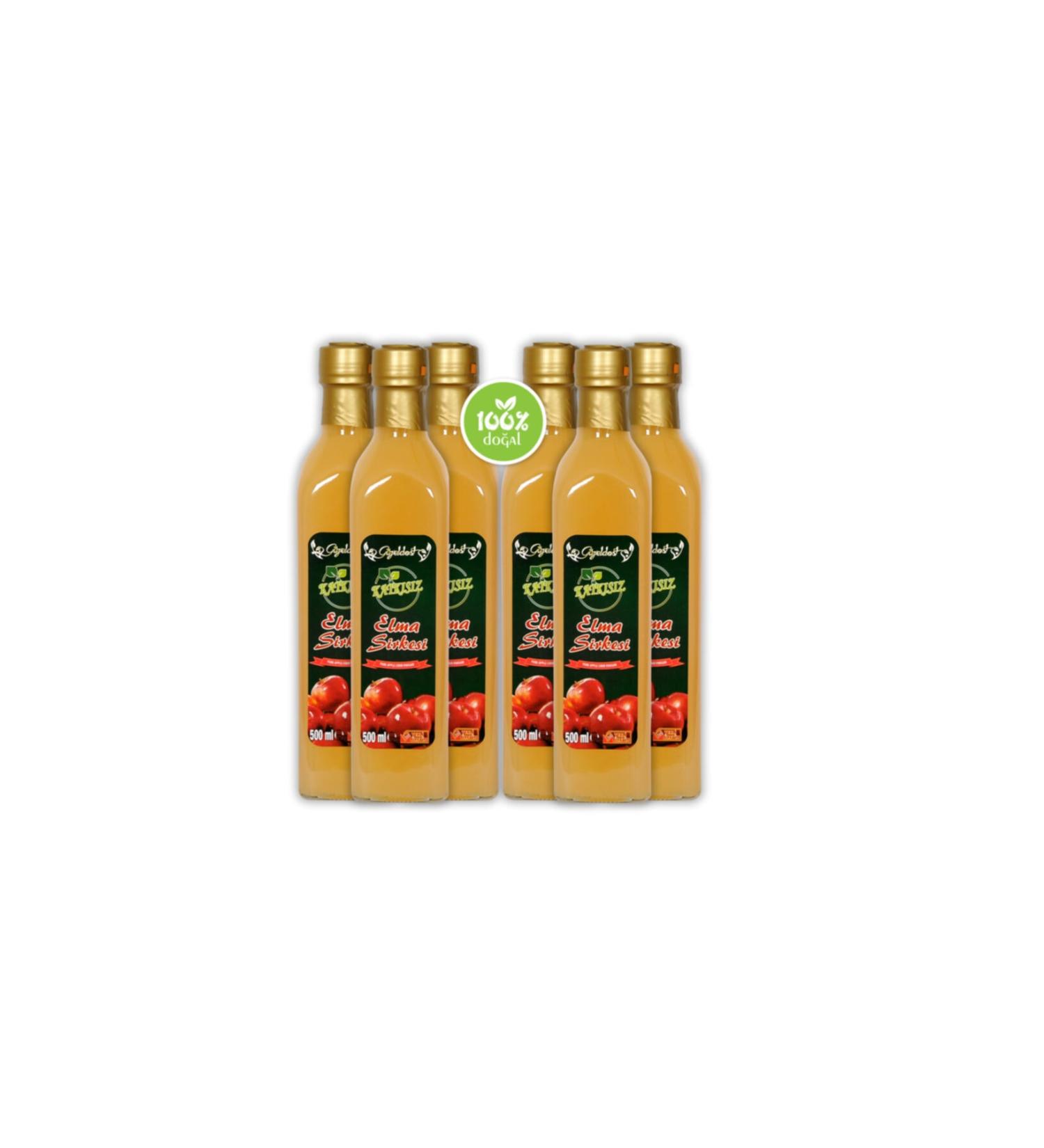 G zeldost Apple Cider Vinegar 0 Additive-Free 6 Piece Set (Naturally Fermented)