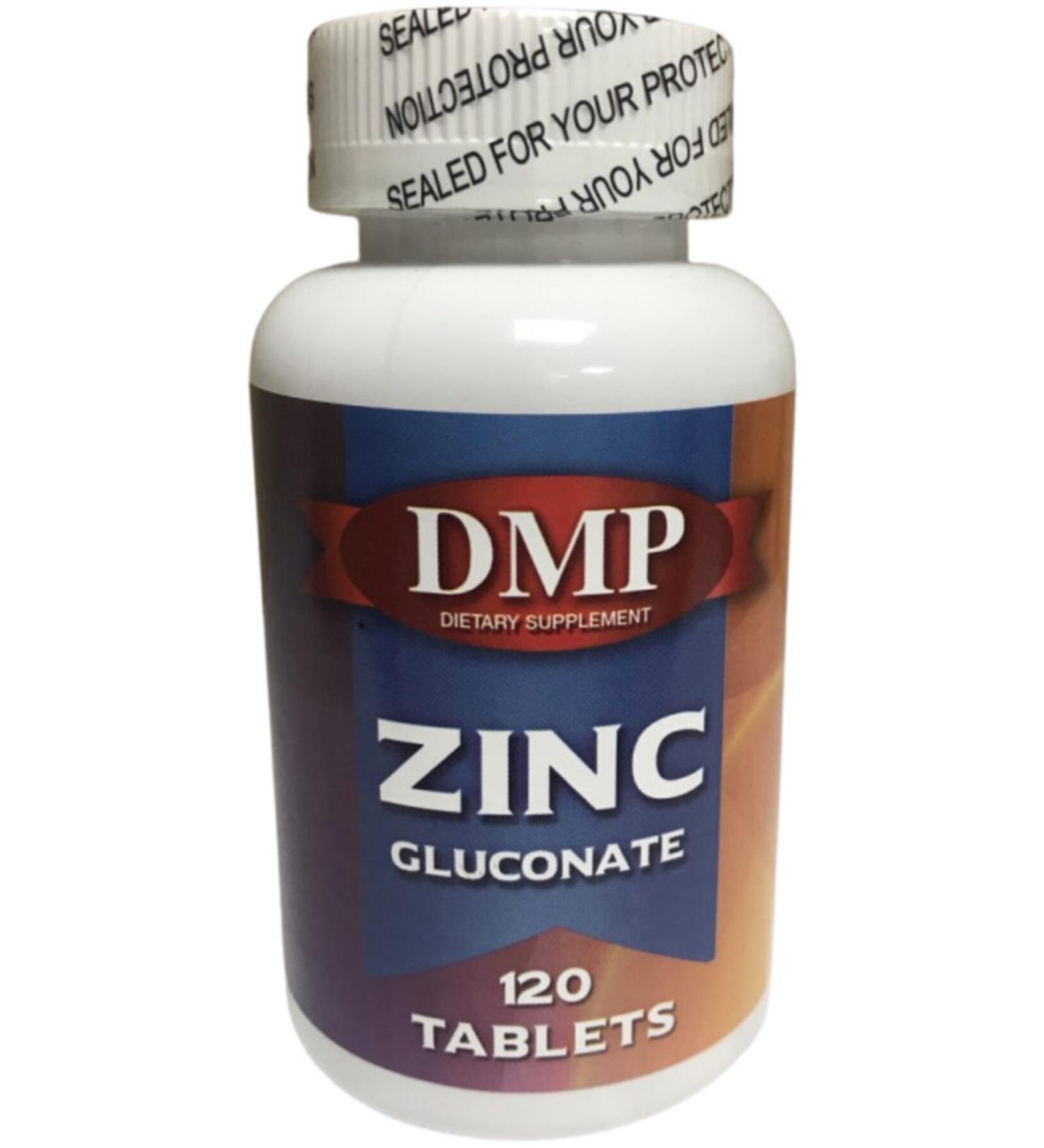 DMP Zinc Gluconate Zinc Gluconate 120 Tablets