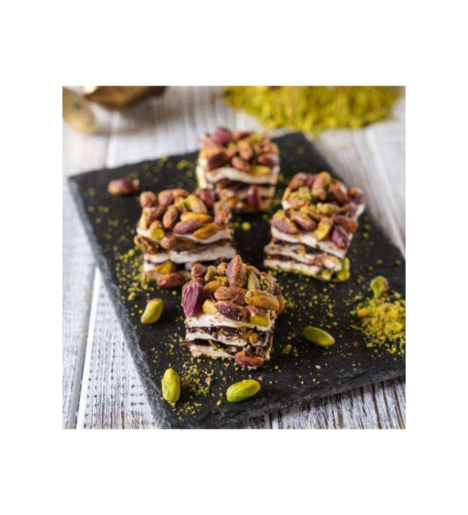 New U ur Sultan's Turkish Delight (double pistachio) 1 kg - Buy Online on GoSupps.com