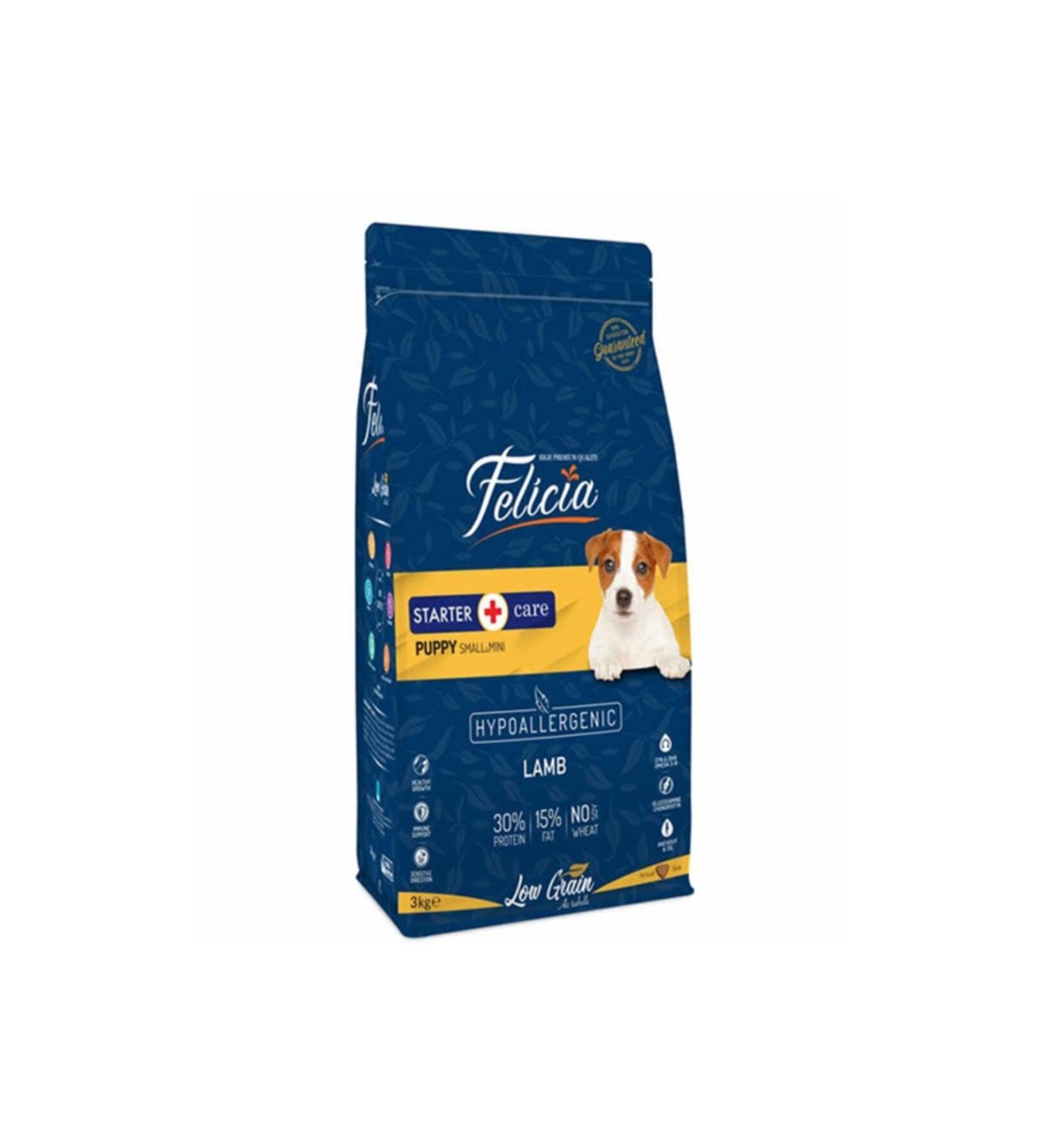 Felicia Lamb Small/Medium Breed Puppy Food 3 Kg
