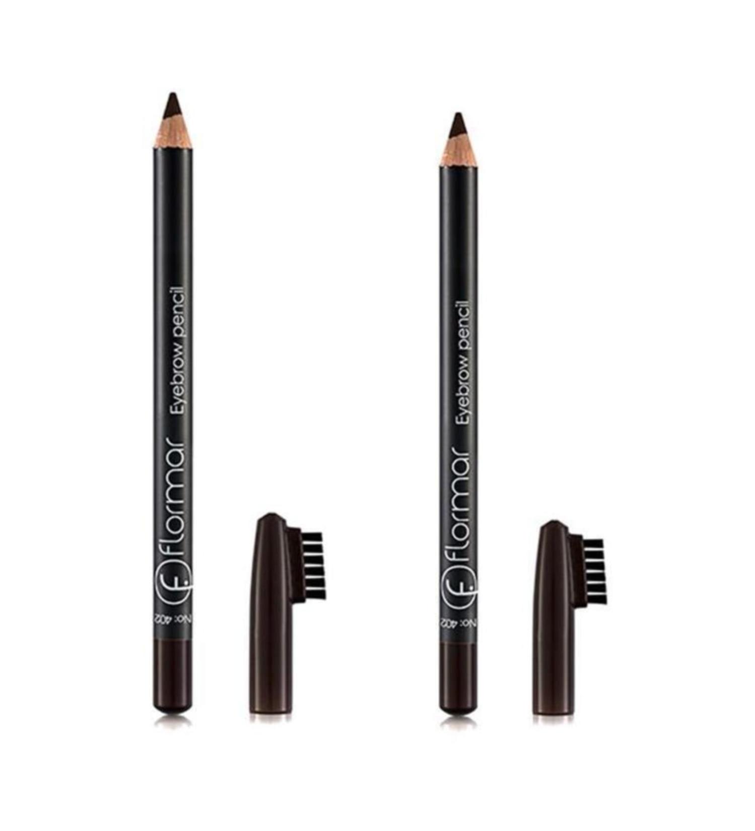 Flormar Brown Eyebrow Pencil No:402 Brown 2 Pieces