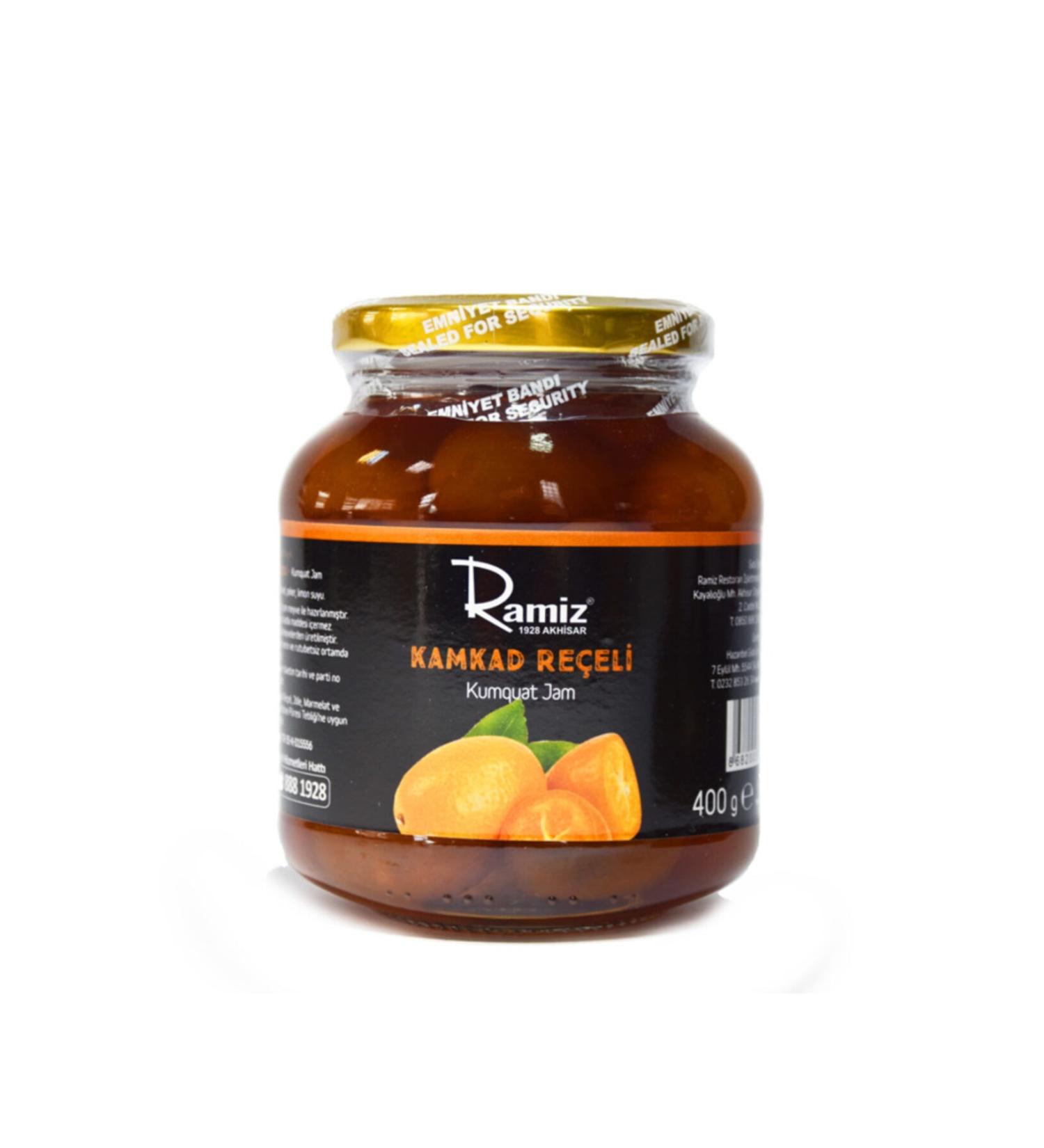 Ramiz Natural Additive-Free Kumquat Jam 380 Gr.