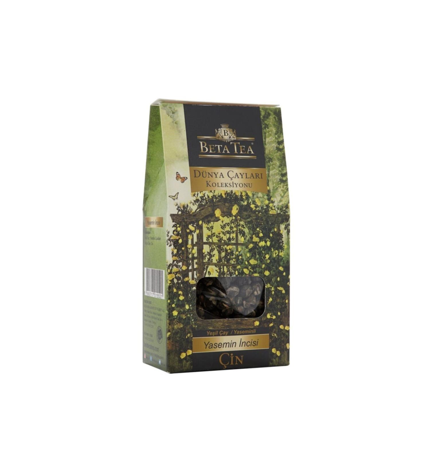 Beta Tea Jasmine Pearl Chinese Tea World Tea Collection 50 gr
