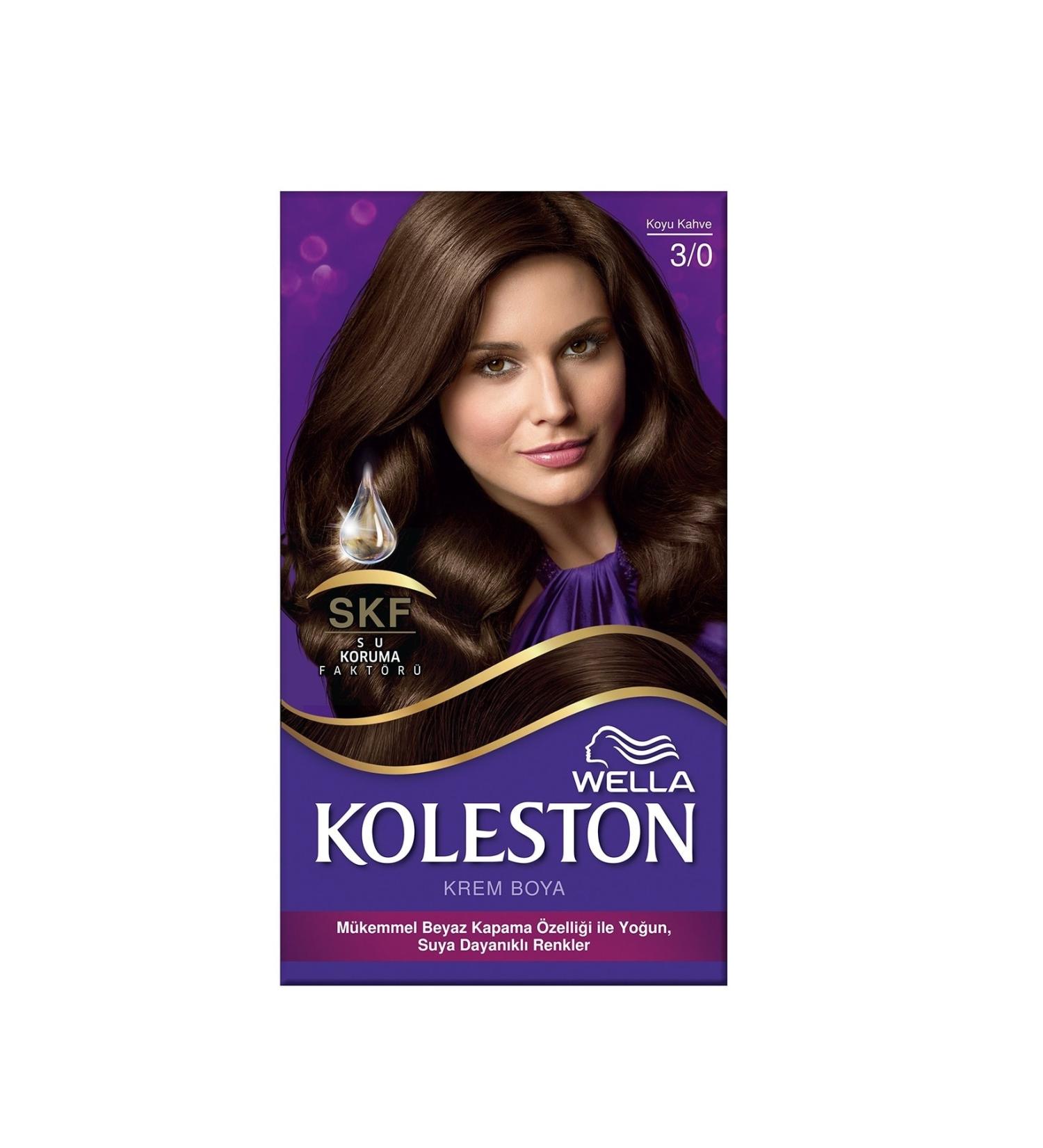 Wella Kit 3/0 Dark Brown