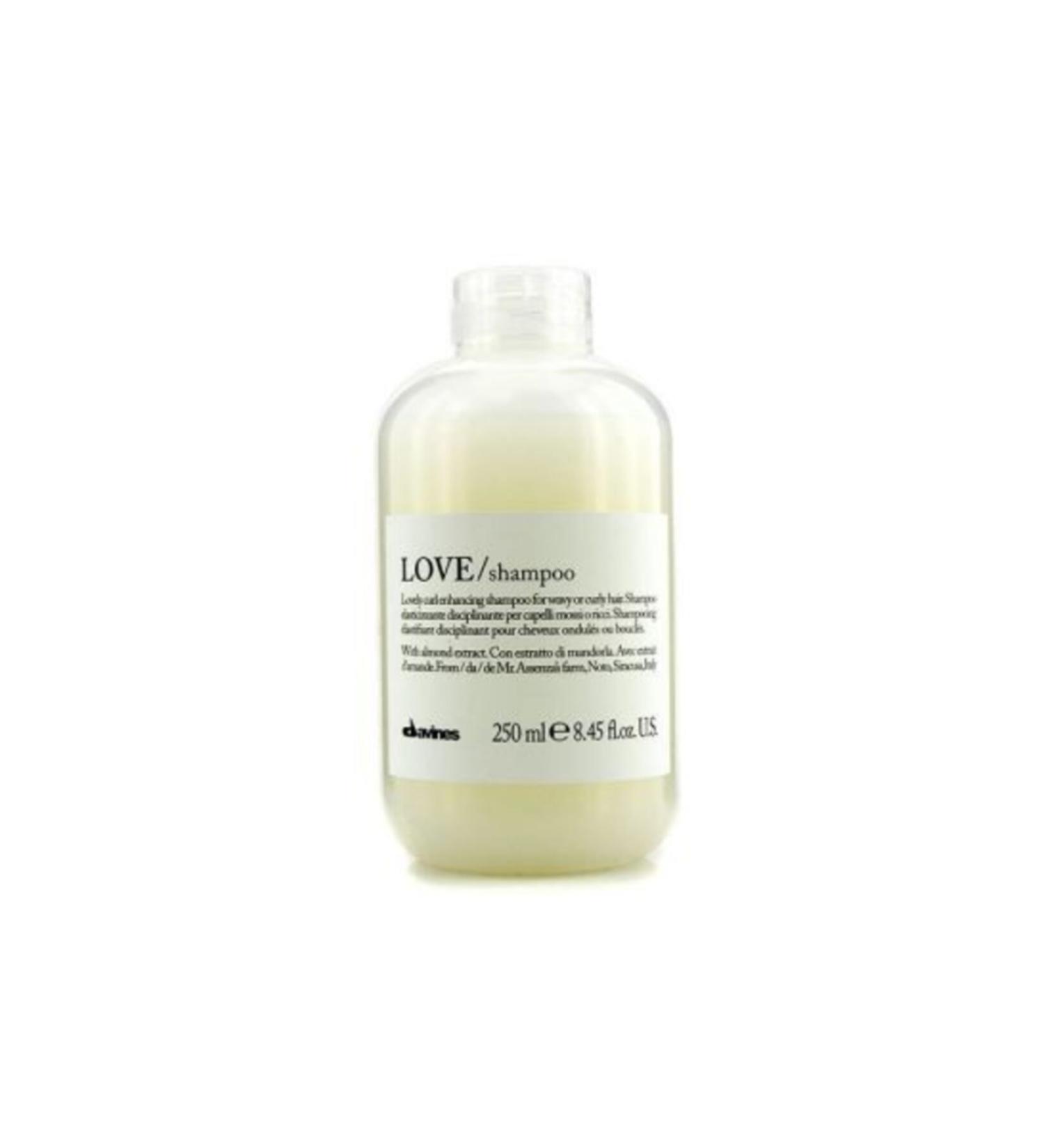 Davines Love Smoothing Sulfate-Free Straightening Shampoo for Unruly and Frizzy Hair 250ml