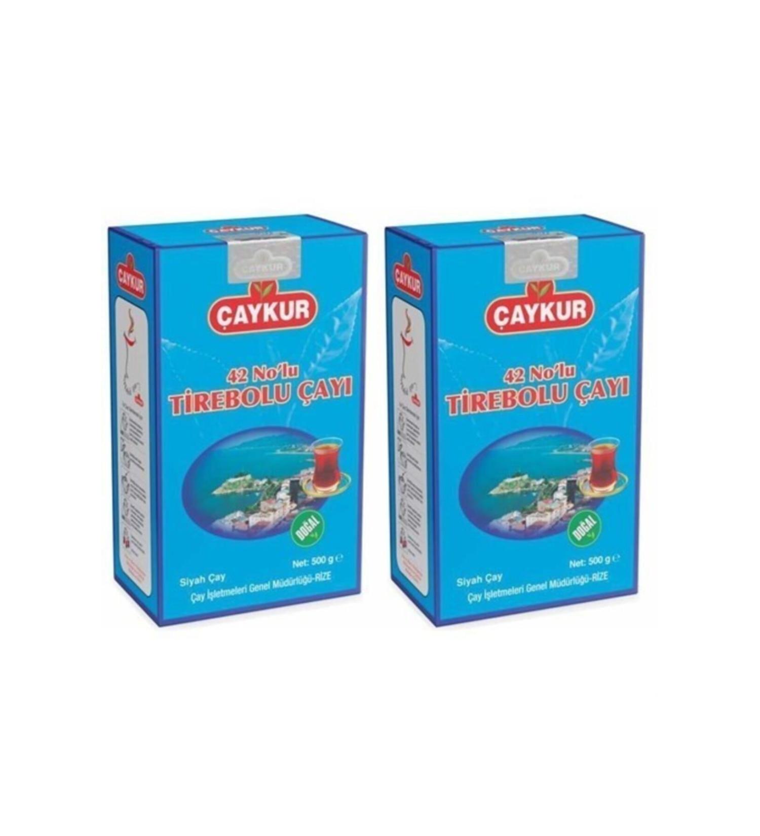 aykur 2xpcs 42 No. Tirebolu Tea 500 Gr