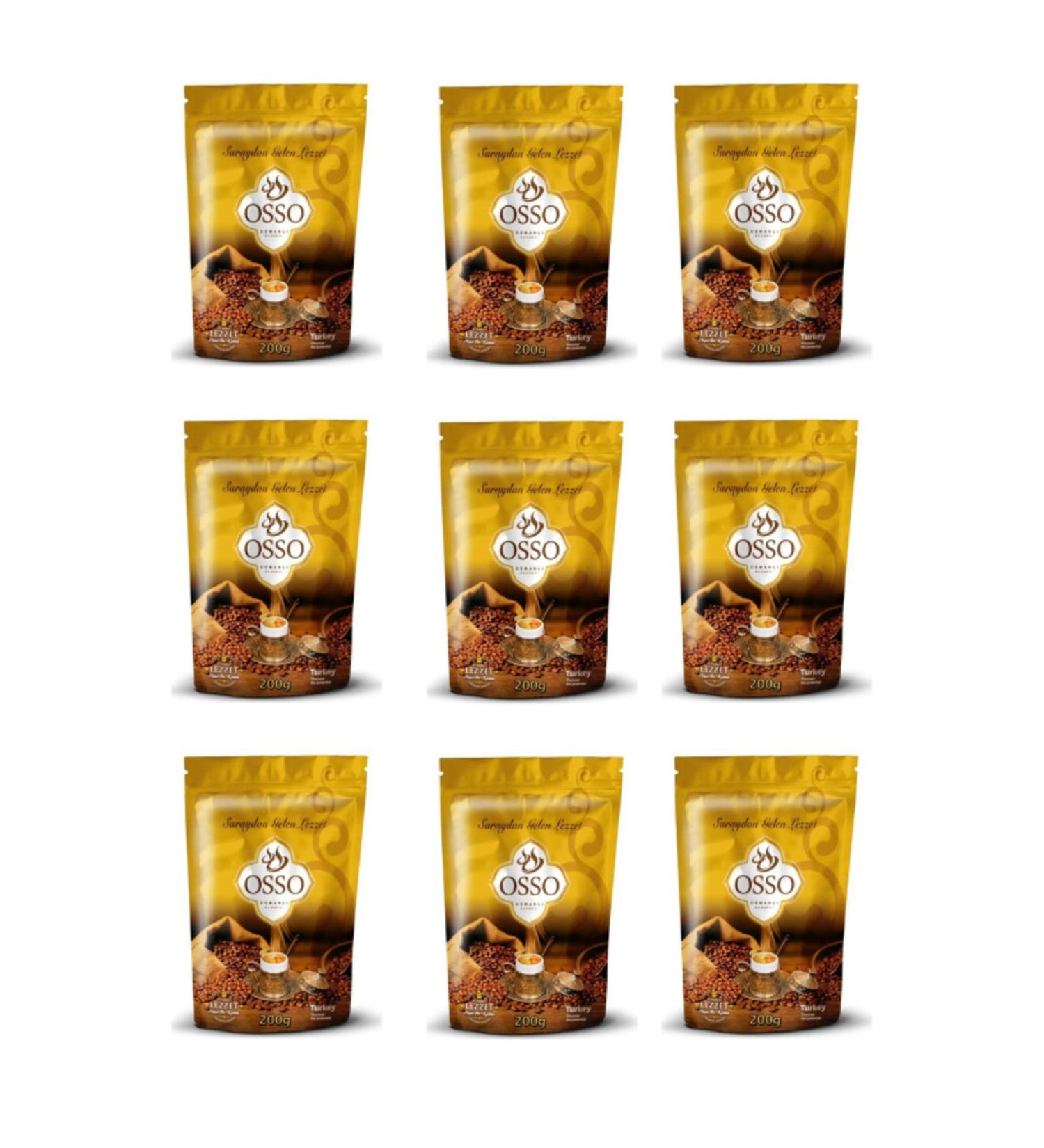Osso Ottoman Coffee 200 Gr X 9 Pieces