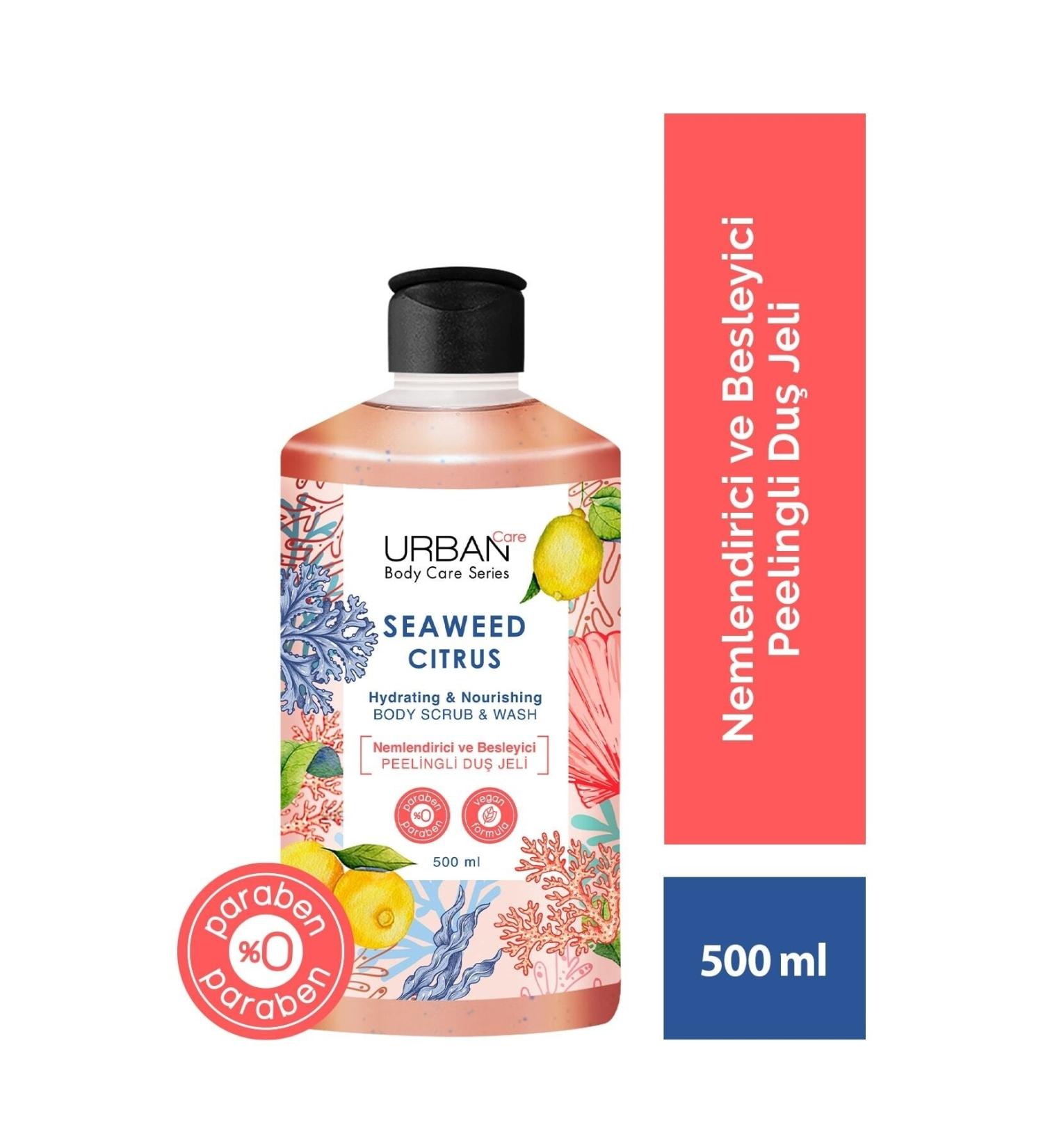 Urban Care Moisturizing and Nourishing Seaweed Citrus Shower Gel 500 Ml - Buy Online on GoSupps.com
