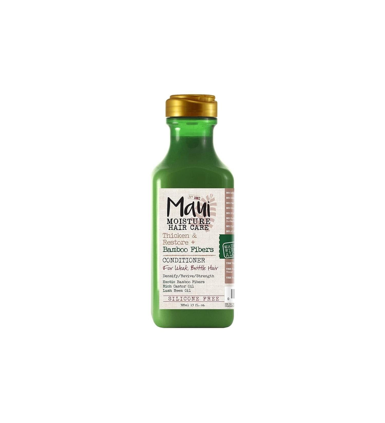 Maui Bamboo Fibers For Weak And Damaged Hair Strengthening Conditioner 385ml