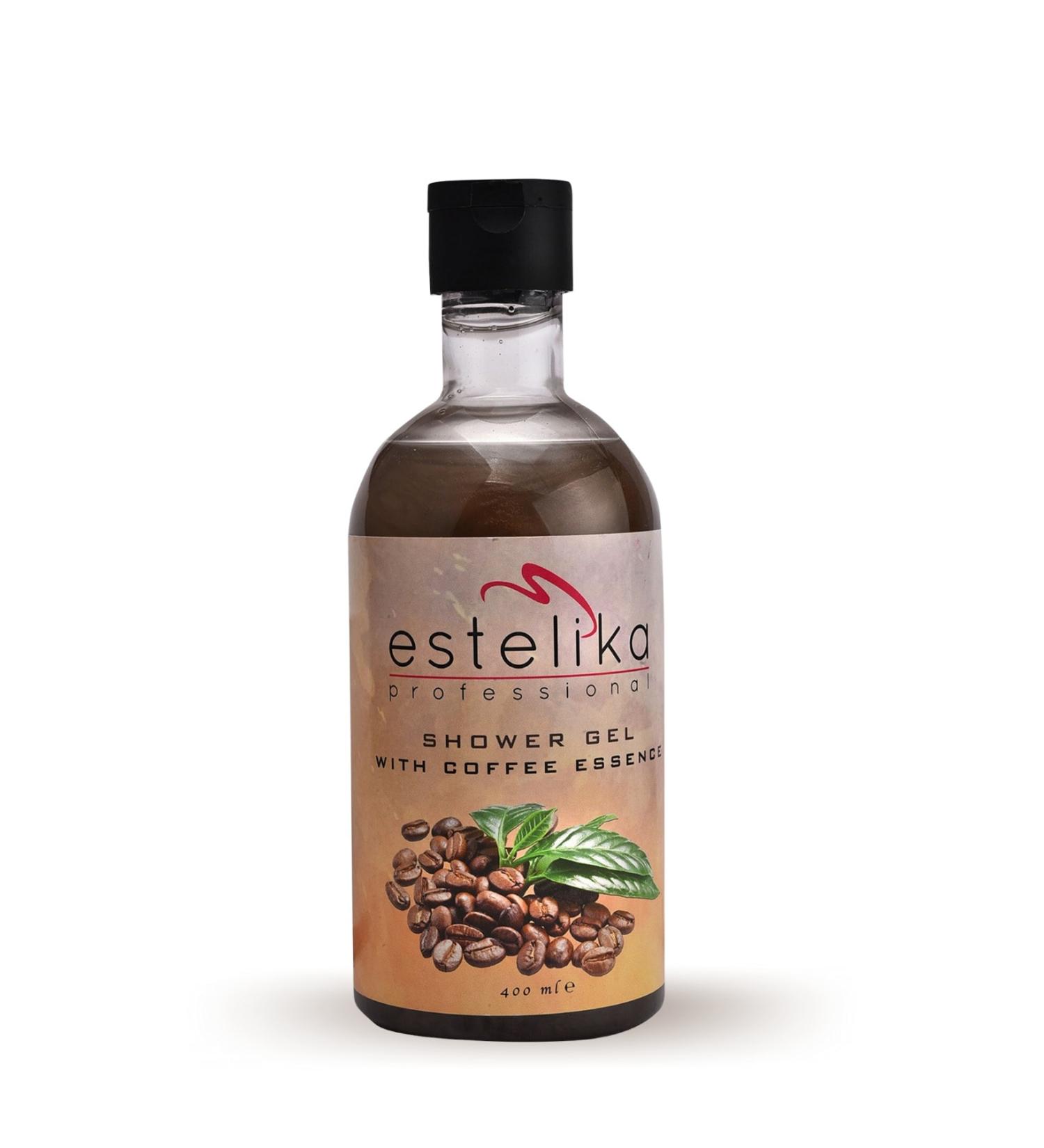 Estelika Professional Intensive Moisturizing Coffee Flavored Shower Gel 400 ml