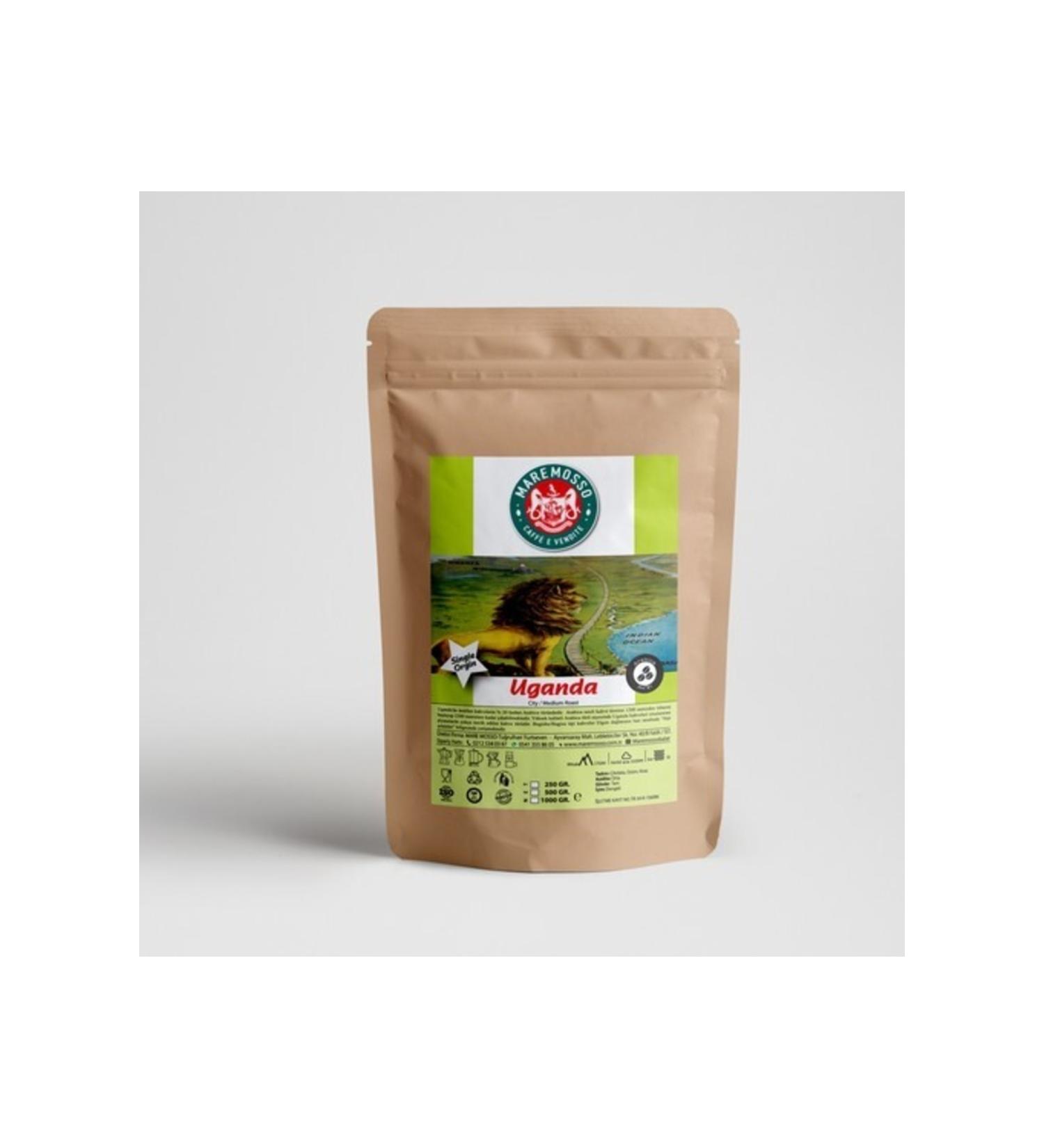 Mare Mosso Caffe Vendite Uganda Bugisu Aa Local (GROUND OR BEANS) Filter Coffee 250 Gr. - Buy Online on GoSupps.com