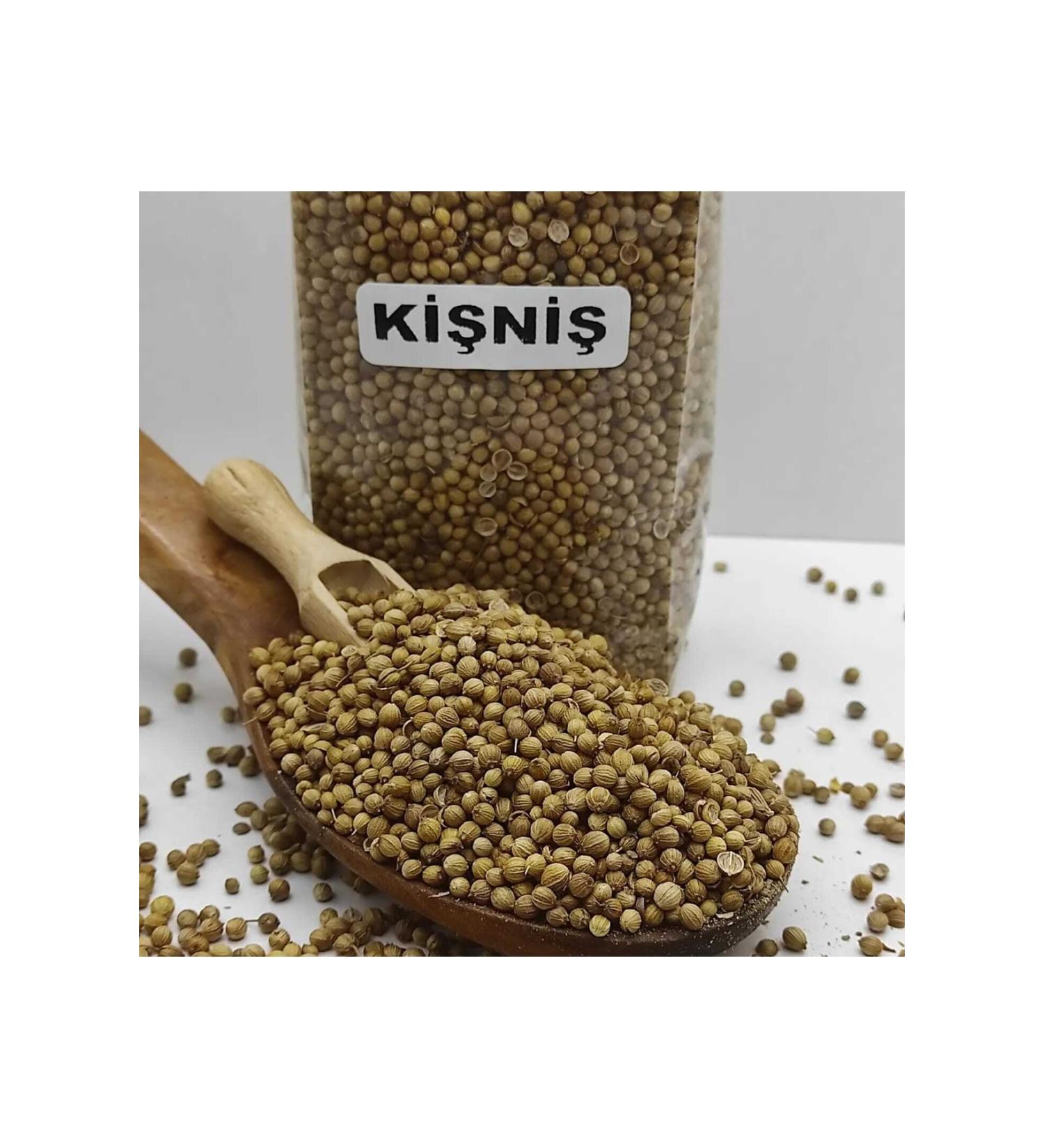 bibercim spice shop bahri Coriander Grain (local) 500 Gr