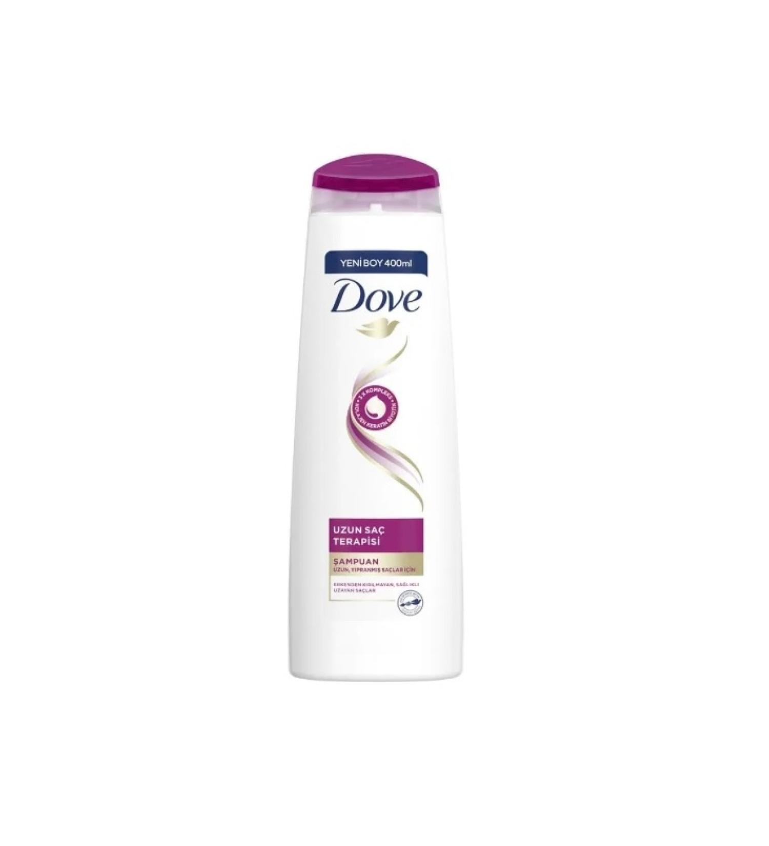 Dove Shampoo Long Hair Therapy 400 Ml X 6 Pieces