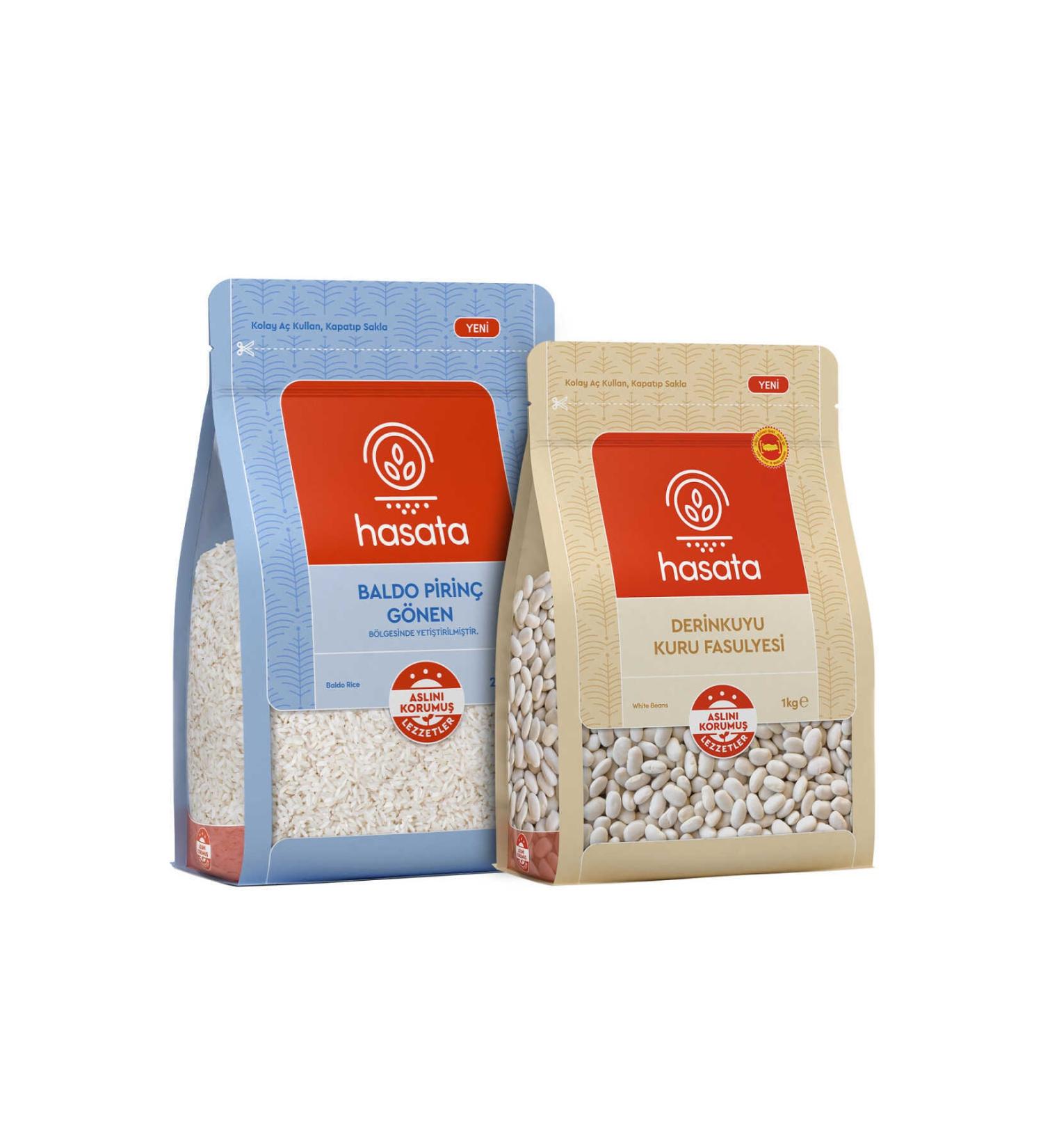 Hasata Dried Beans and Rice Advantage Package (3 Kg)