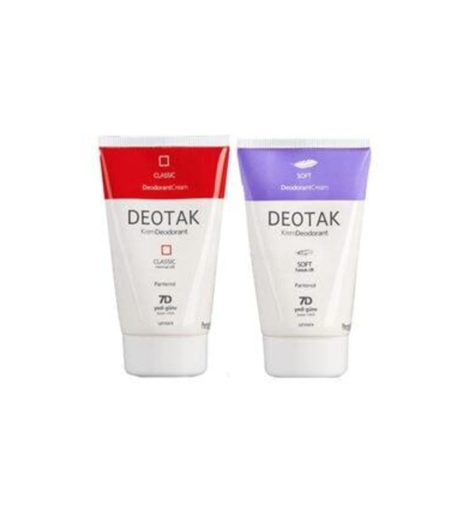 Deotak Classic+soft Cream Deodorant Set