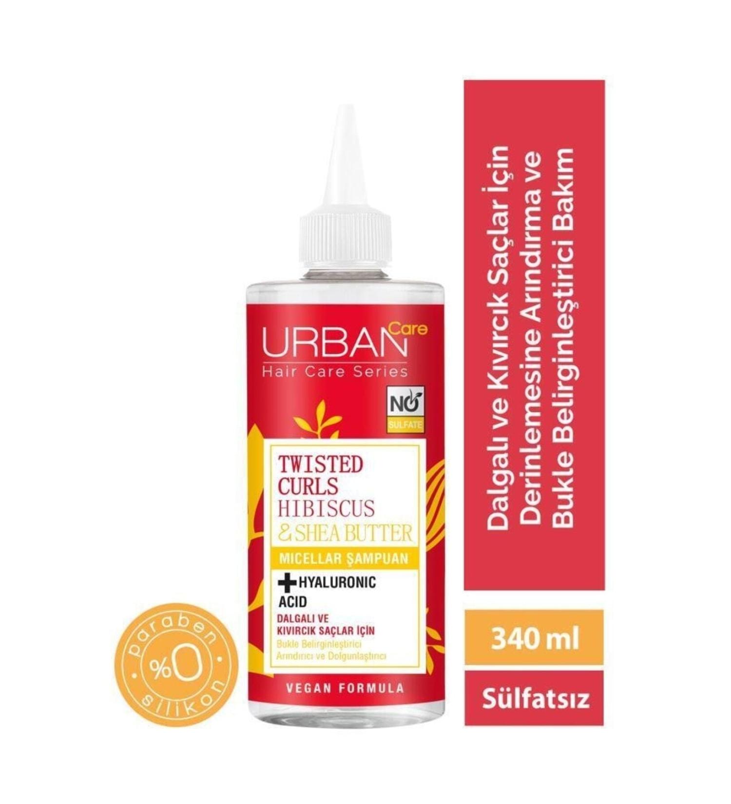 Urban Care Curly and Wavy Hair Special Micellar Shampoo-Sulfate-Free 340 / Ml shampoo-32 - Buy Online on GoSupps.com