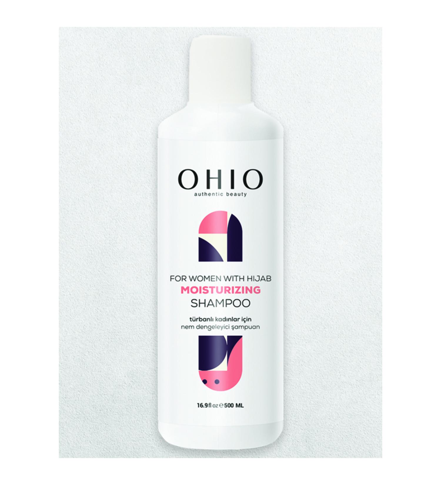 OHIO Moisture Balancing Shampoo for Women with Turban Hijab Moisturizing Shampoo 500 ml - Buy Online on GoSupps.com