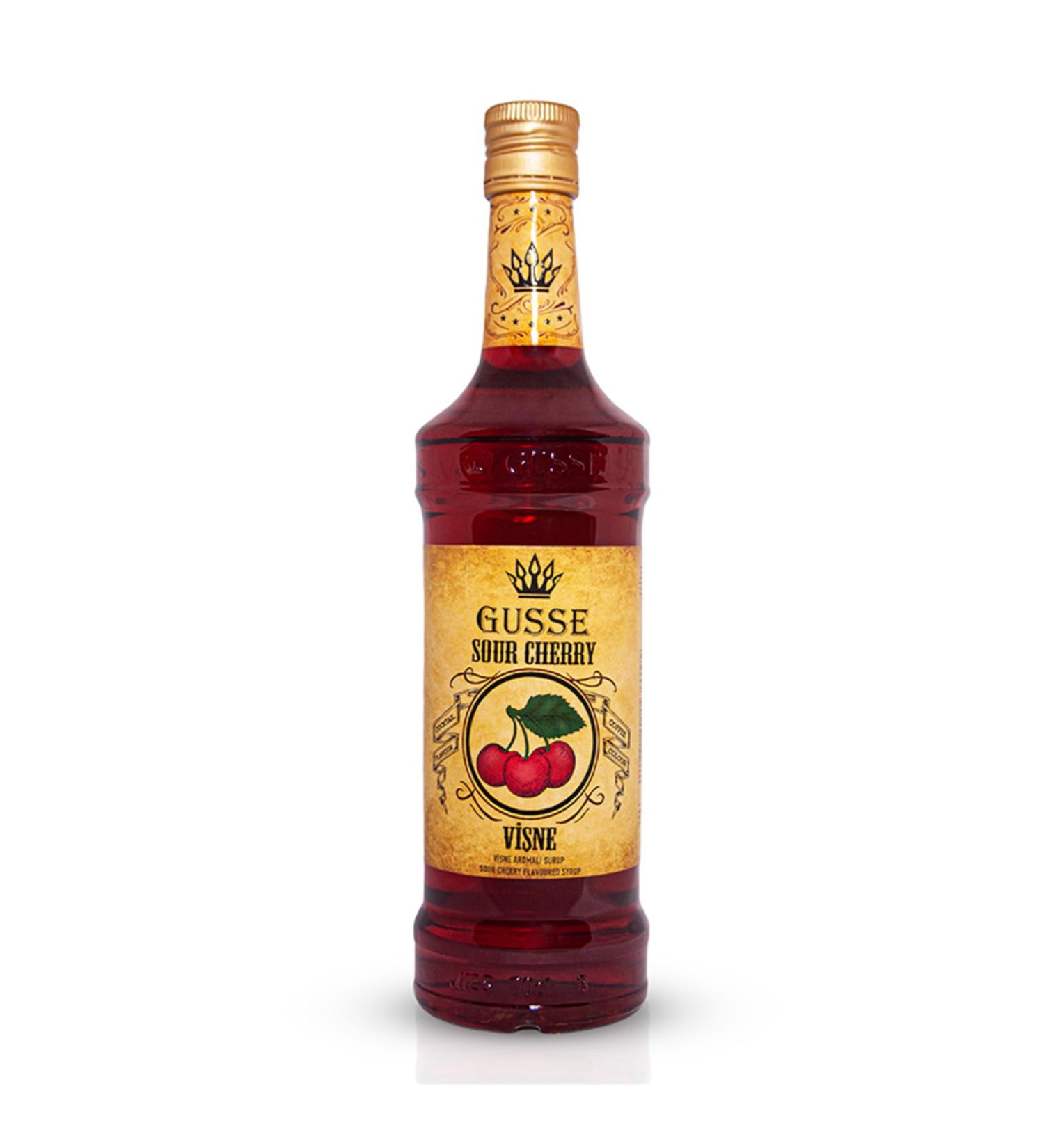 Gusse Cherry Flavored Cocktail Syrup 70 cl