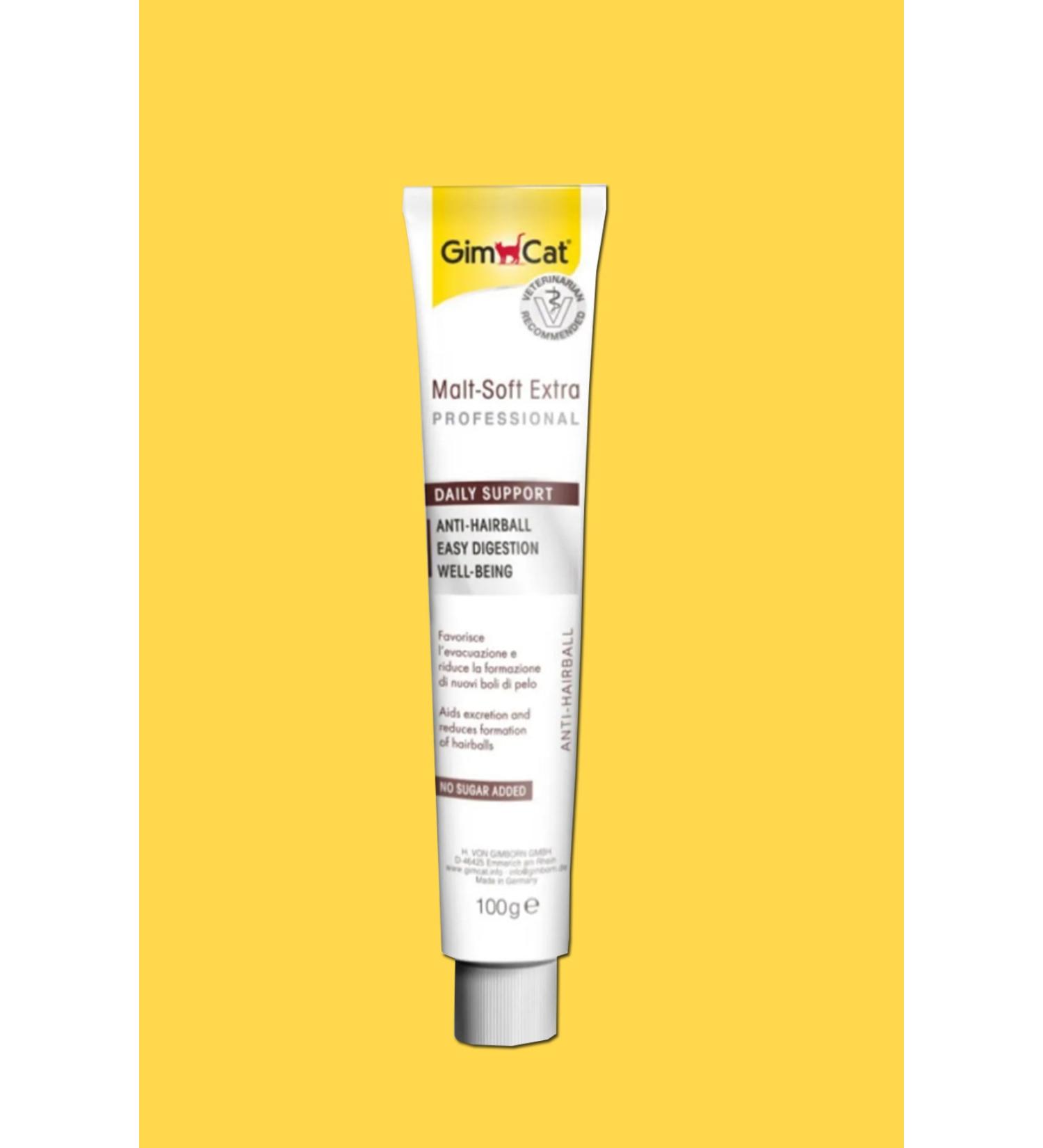 Gimcat Soft Malt Extra Intestinal System Support for Your Cats - 100 Grams - Buy Online on GoSupps.com