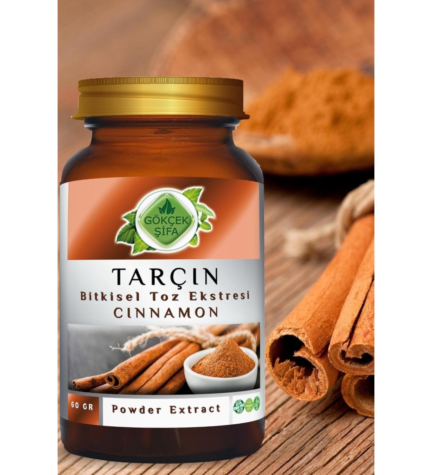 Gokcek Healing Cinnamon Powder Extract 60 Gr Glass Jar