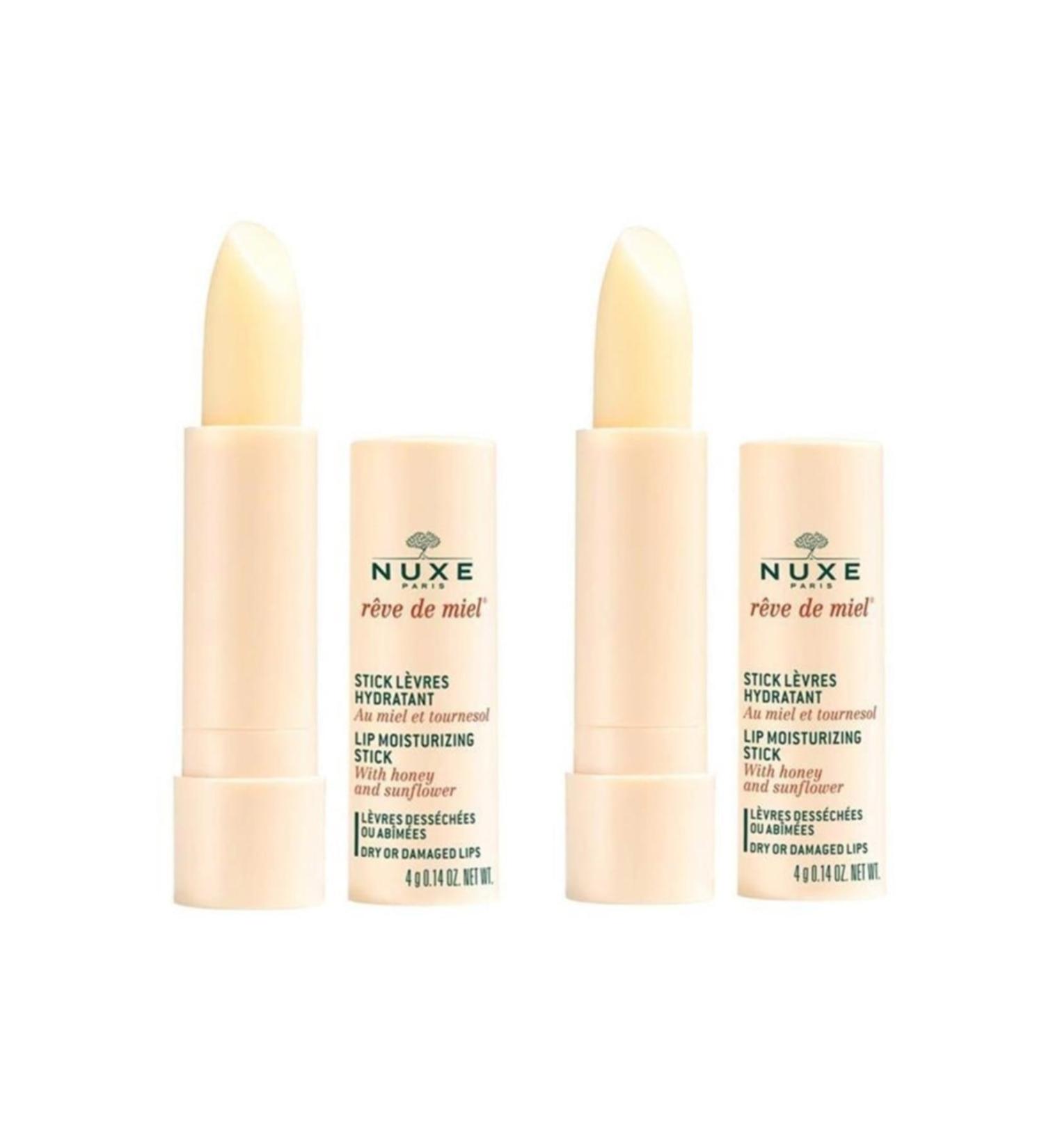 Nuxe Reve De Miel Lip Moisturizing Stick 2x4gr