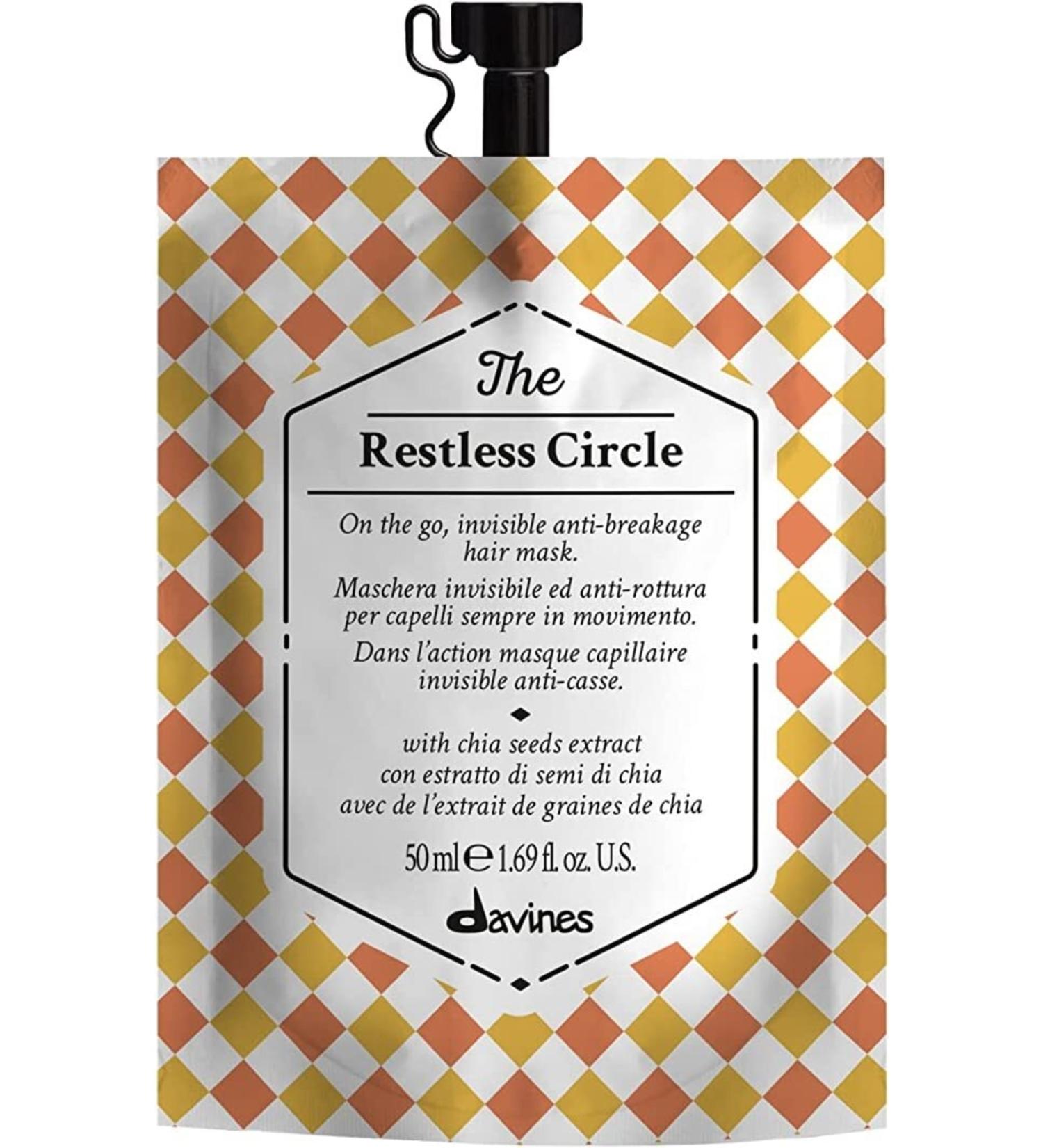 Davines The Restless Circle Anti-Damage Elasticity Hair Care Mask 50ml 8004608267263.