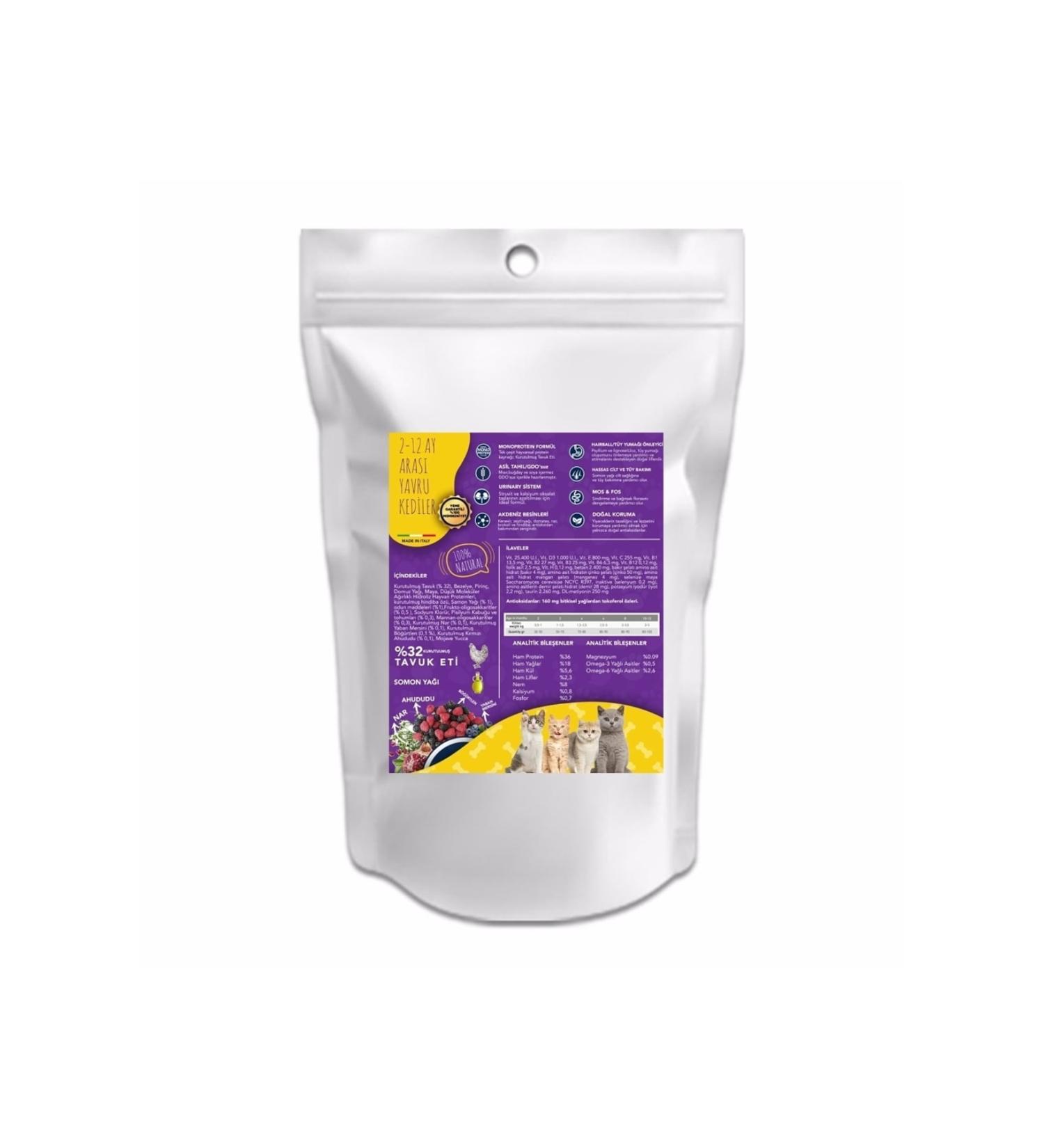 Exclusion Kitten Chicken Kitten Food 1 Kg