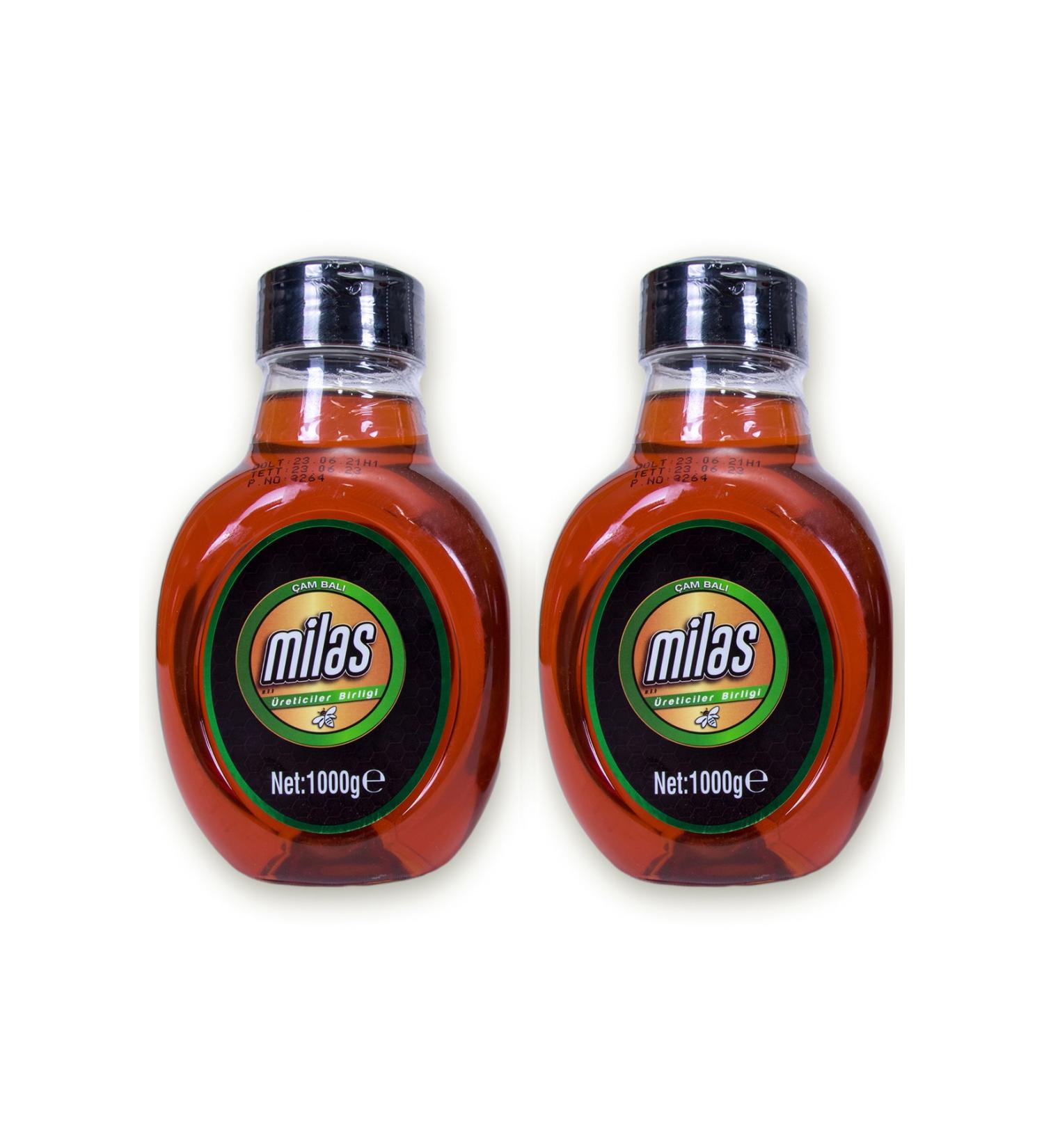 Milas Producers Association Pine Honey 1 Kg (2 Pieces)